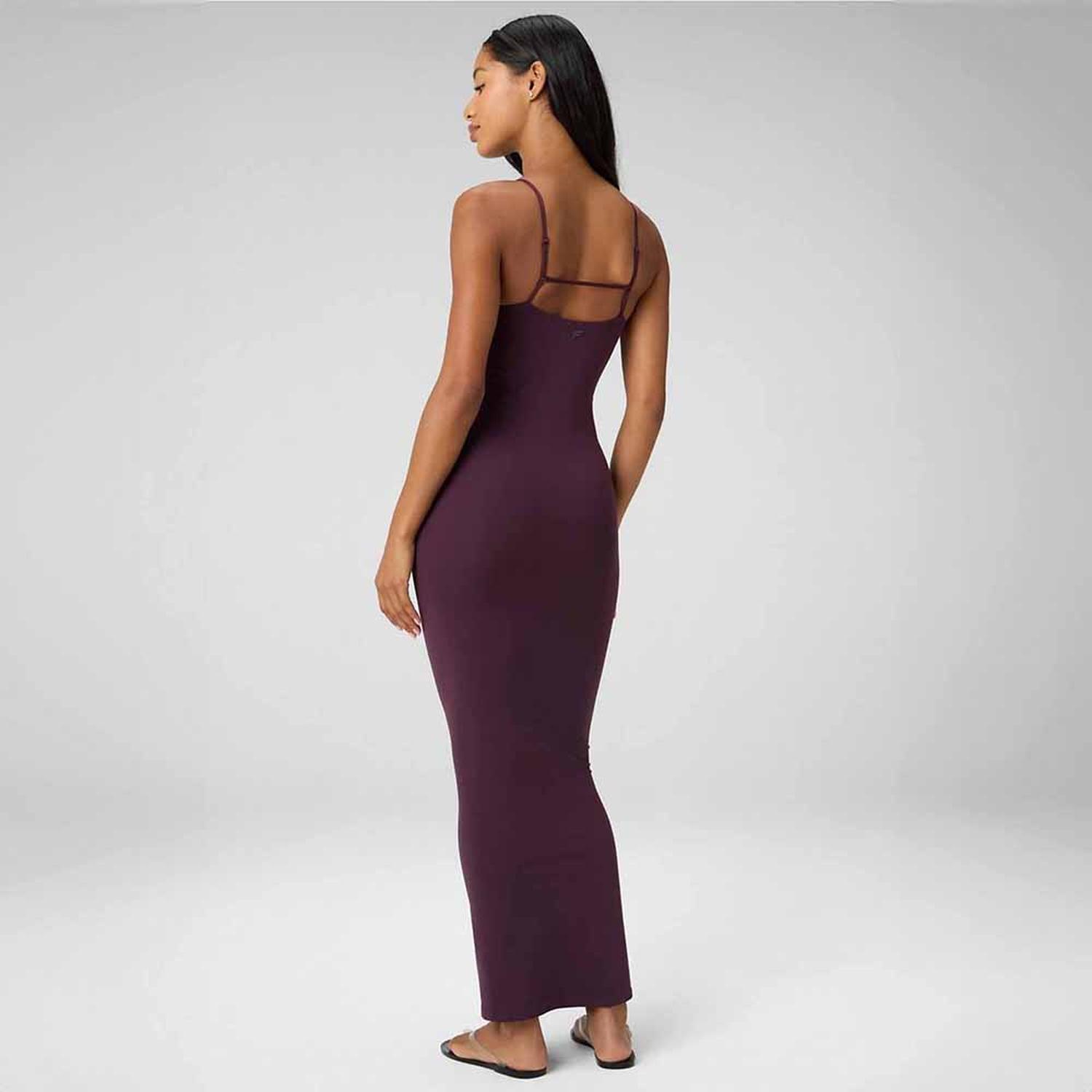 VESTIDO FABLETICS STRAPPY SEAMLESS MAXI DRESS MUJER - 2