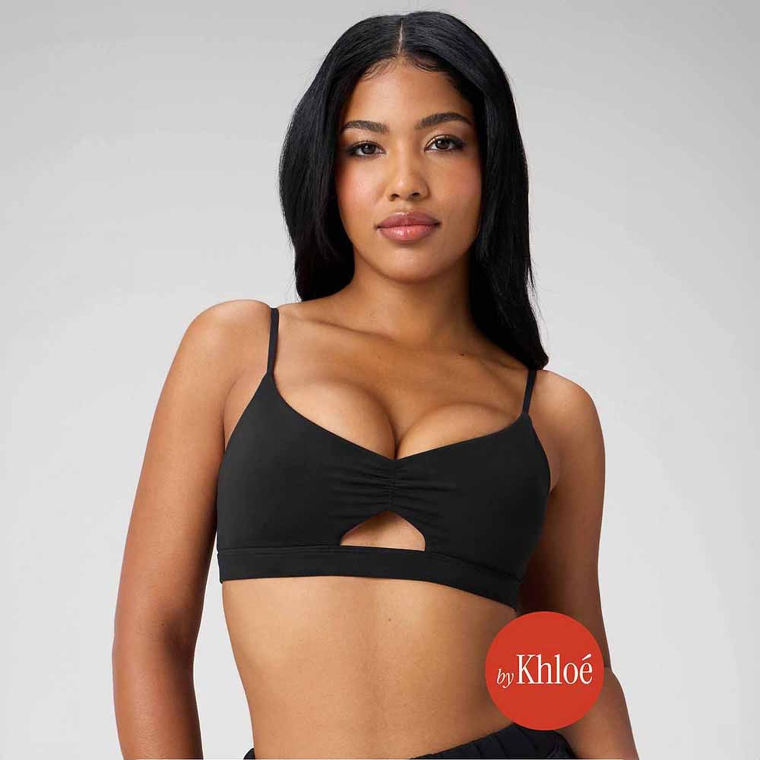 TOP FABLETICS PURELUXE KEYHOLE LOW IMPACT BRA MUJER - 1