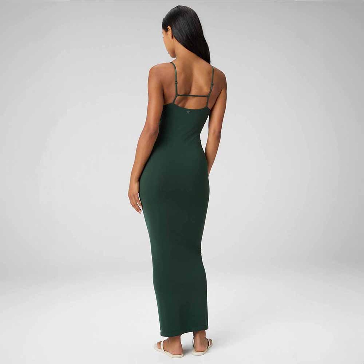 VESTIDO FABLETICS STRAPPY SEAMLESS MAXI DRESS MUJER - 2