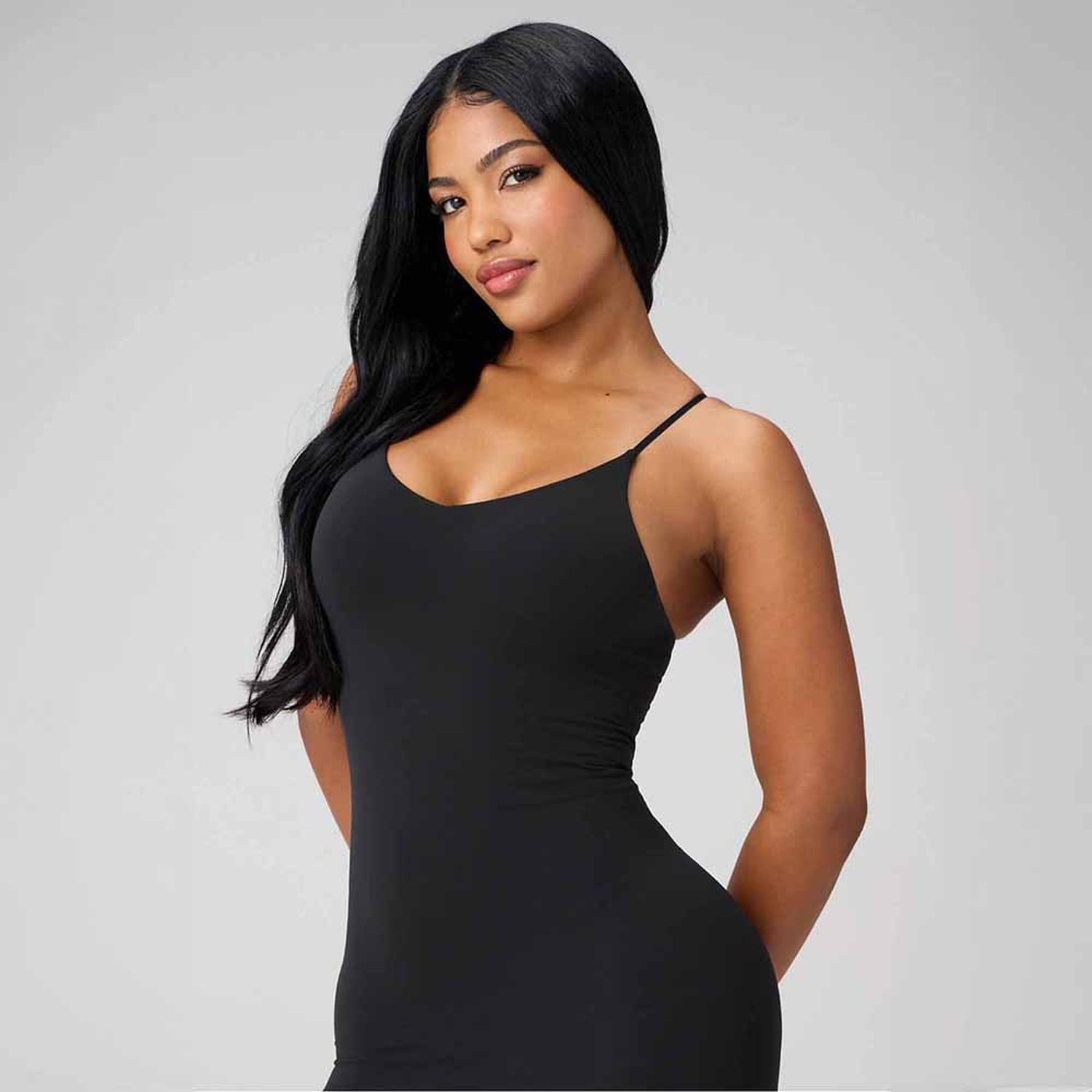 VESTIDO FABLETICS STRAPPY SEAMLESS MAXI DRESS MUJER - 4