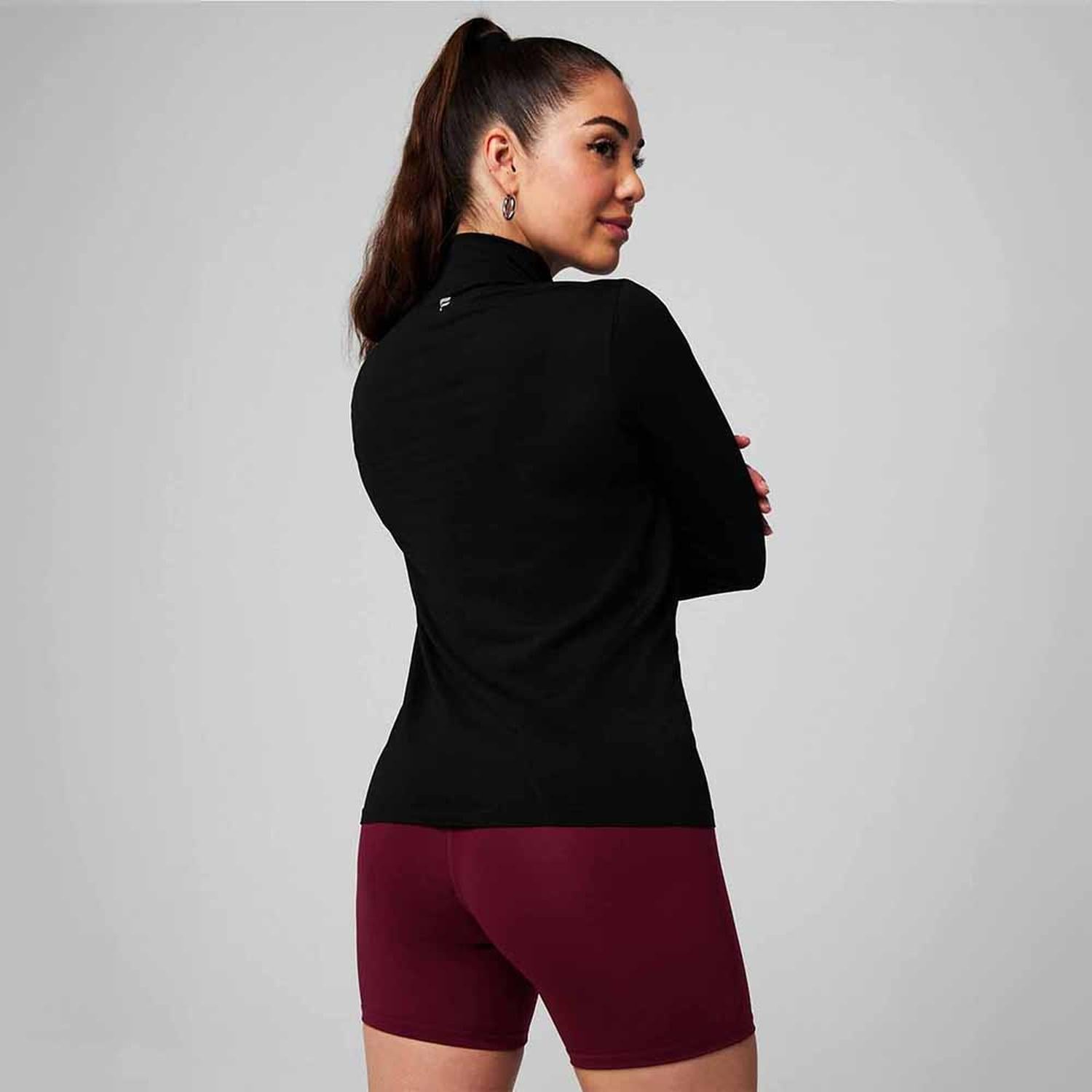 TOP FABLETICS FEATHER TECH+ HALF-ZIP TOP MUJER - 2