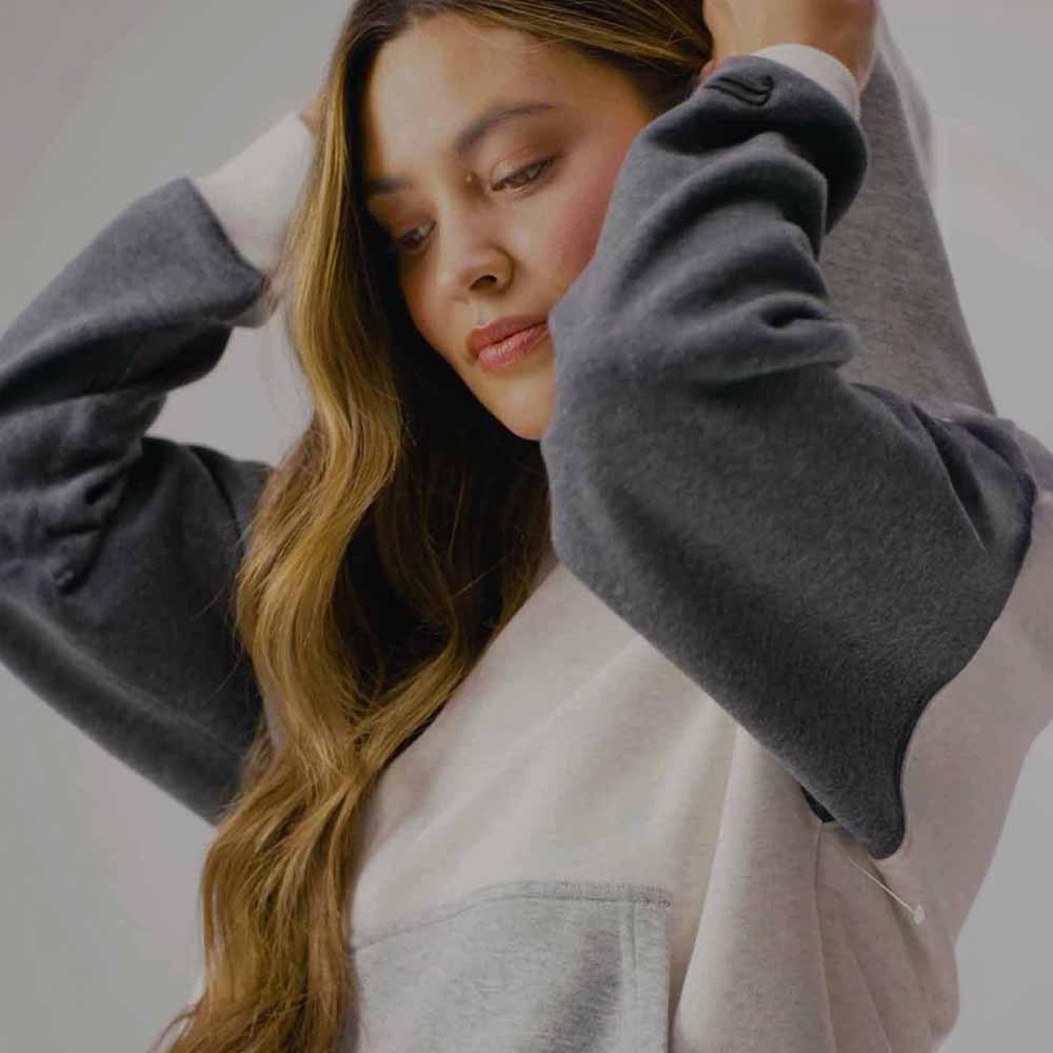 POLERA FABLETICS COZY FLEECE HOODIE MUJER - 5