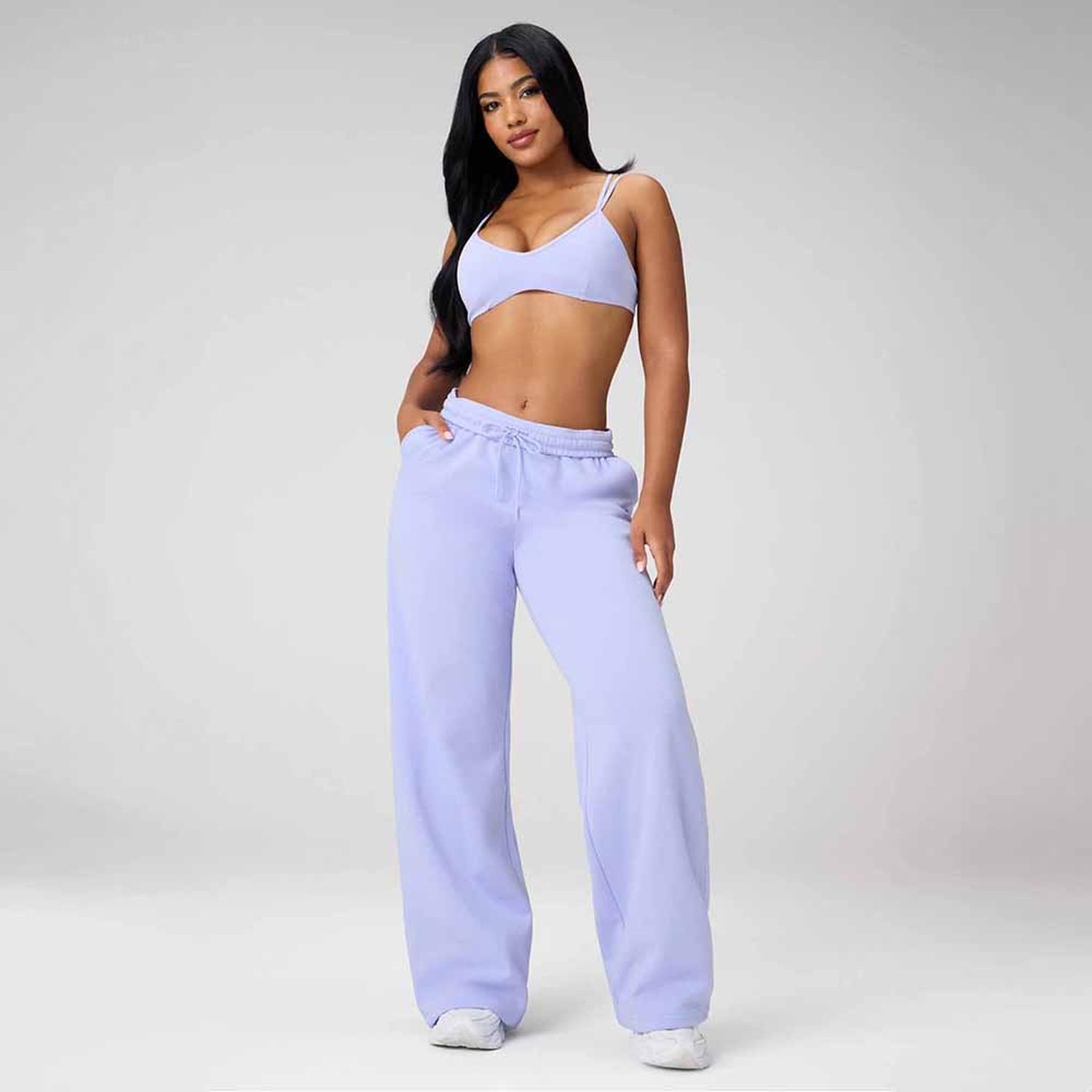 PANTALON FABLETICS COZY FLEECE WIDE LEG SWEATPANT MUJER - 3