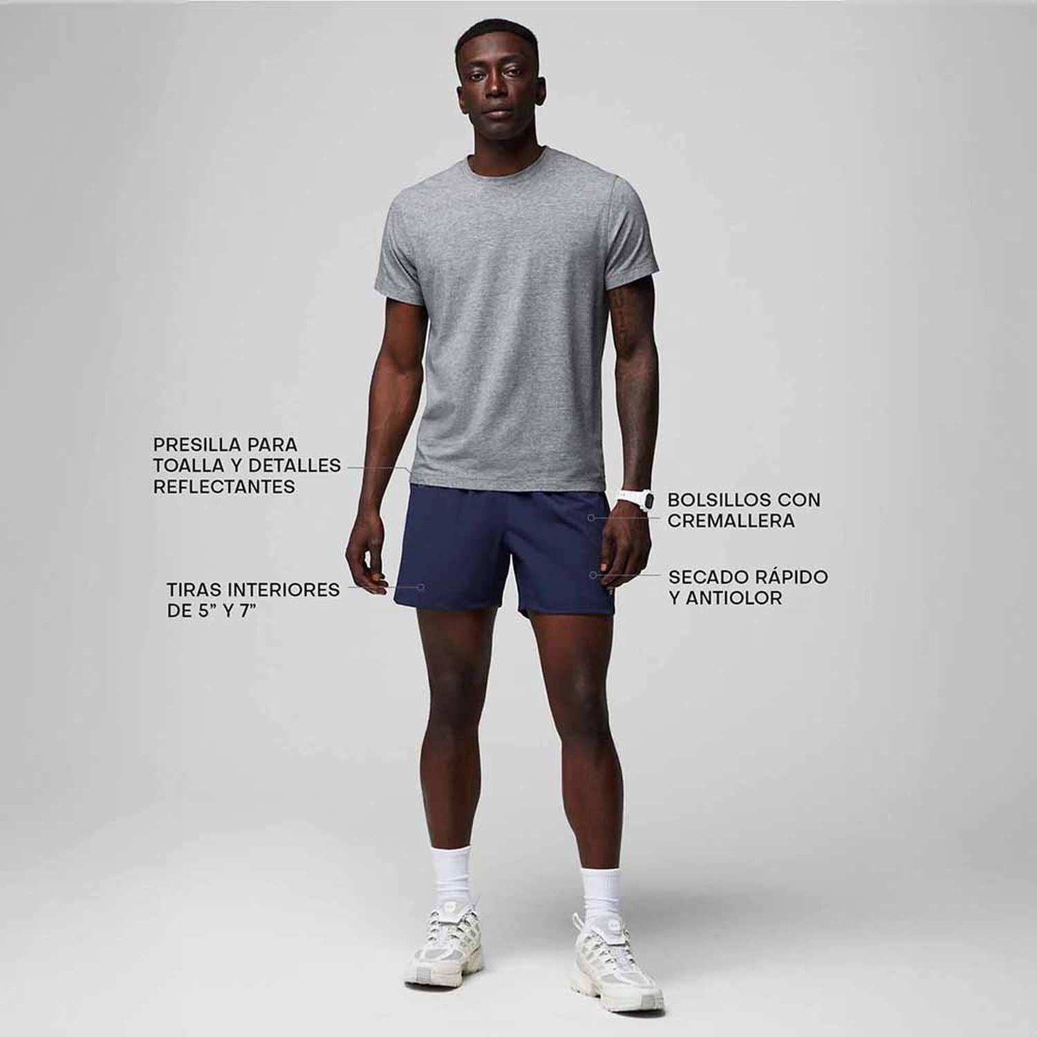 SHORT FABLETICS THE 5 ONE SHORT HOMBRE - 5