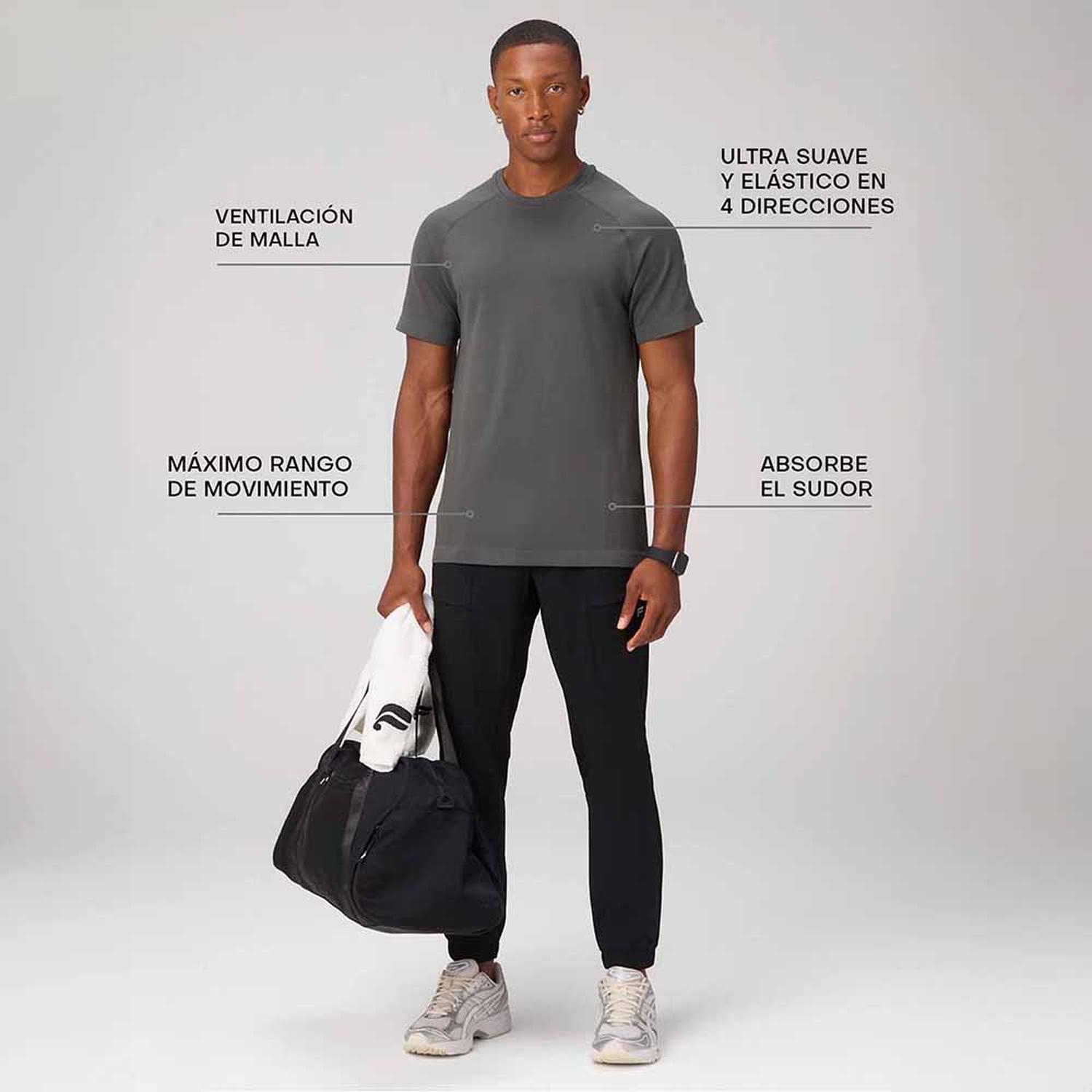 POLO FABLETICS THE TRAINING DAY TEE HOMBRE - 3