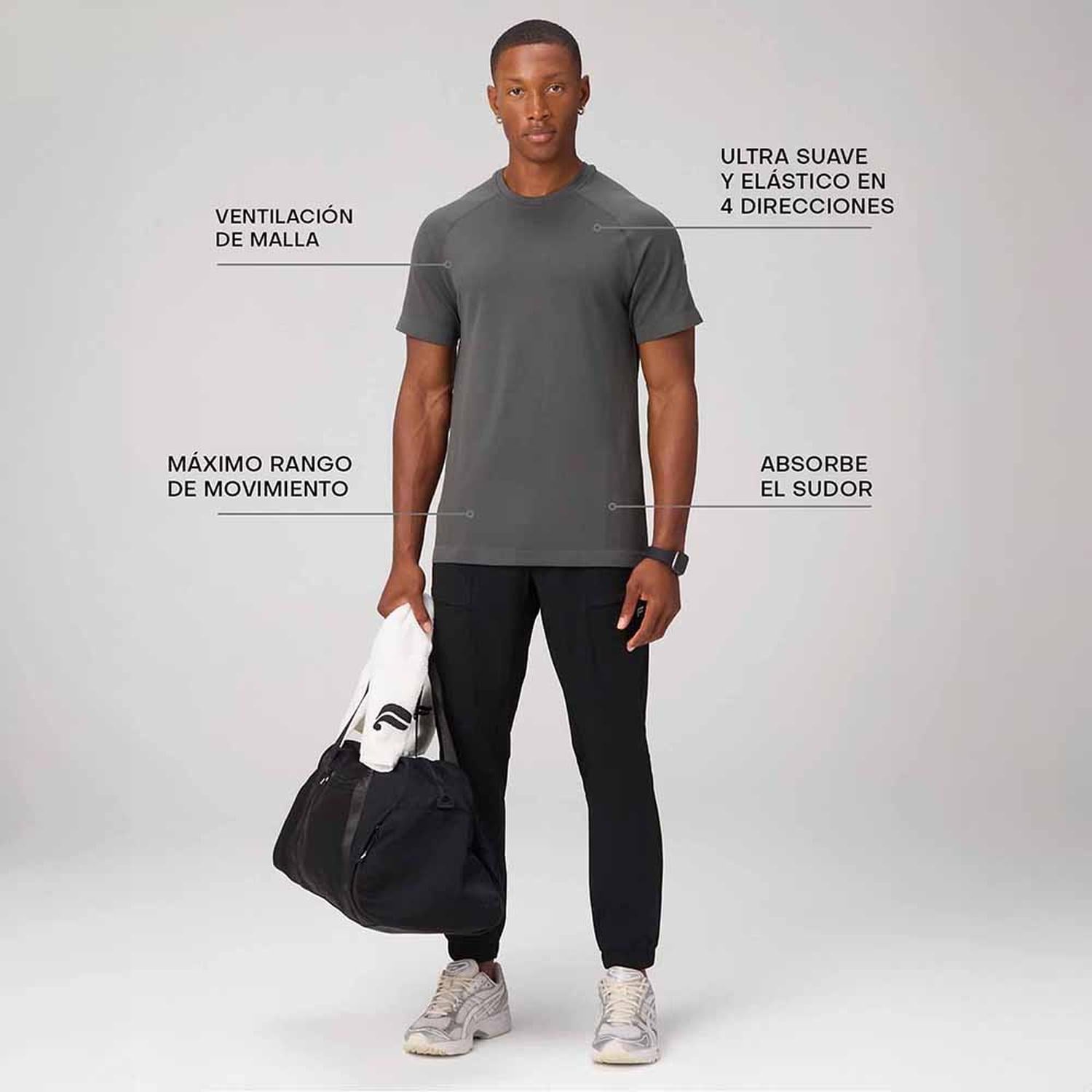 POLO FABLETICS THE TRAINING DAY TEE HOMBRE - 3
