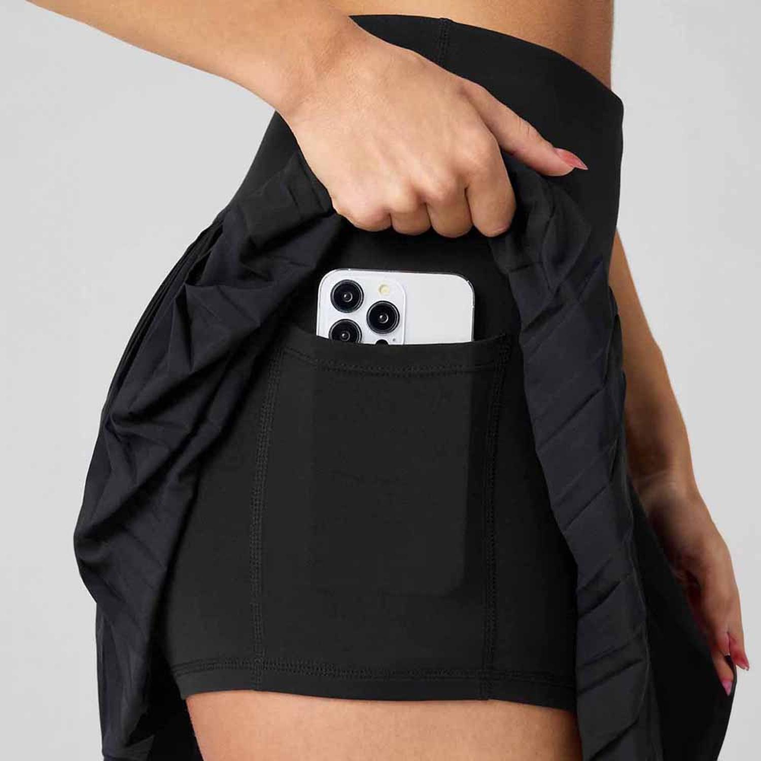 FALDA FABLETICS HOT SHOT PLEATED SKIRT MUJER - 2