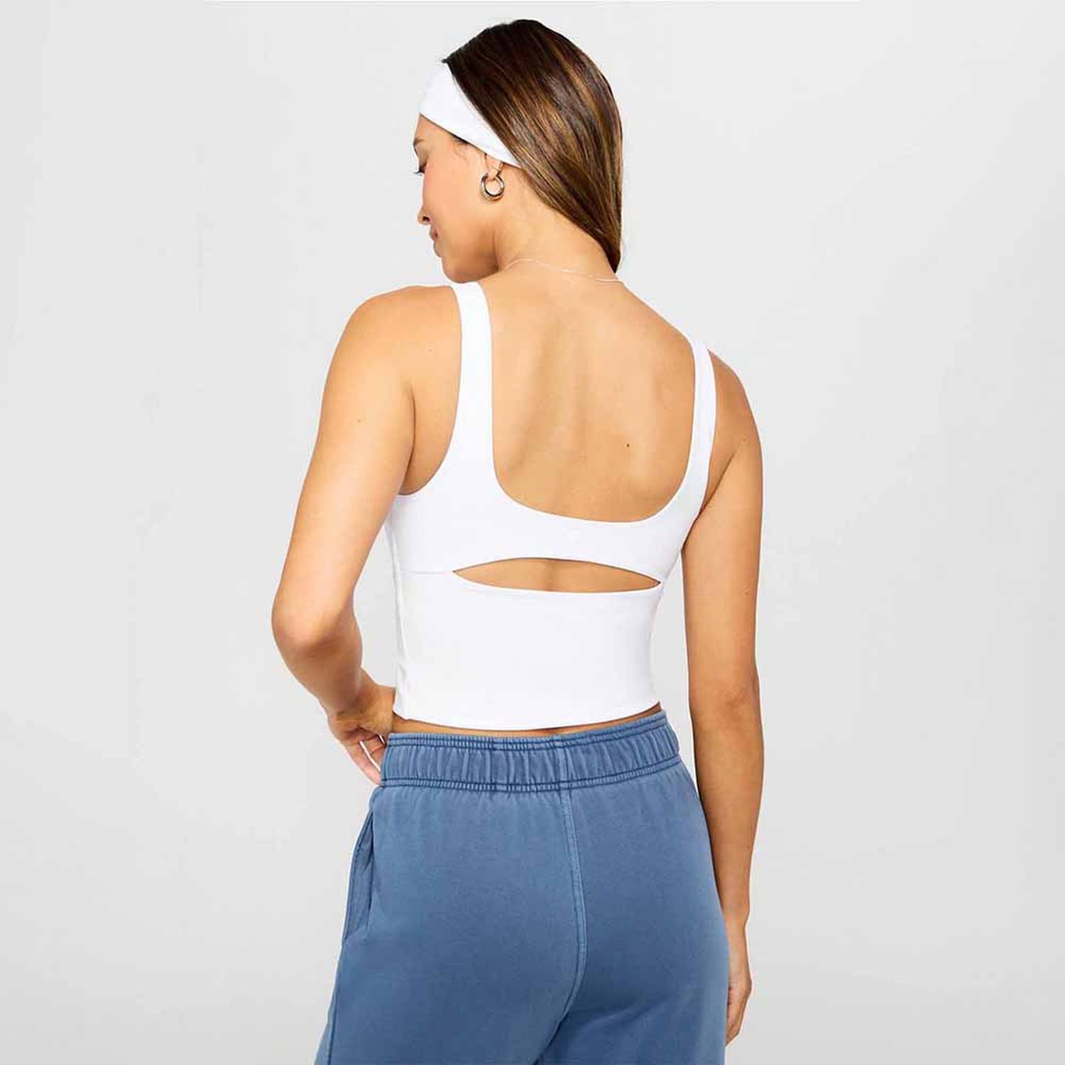 TOP FABLETICS PURELUXE BUILT-IN BRA TANK MUJER - 2