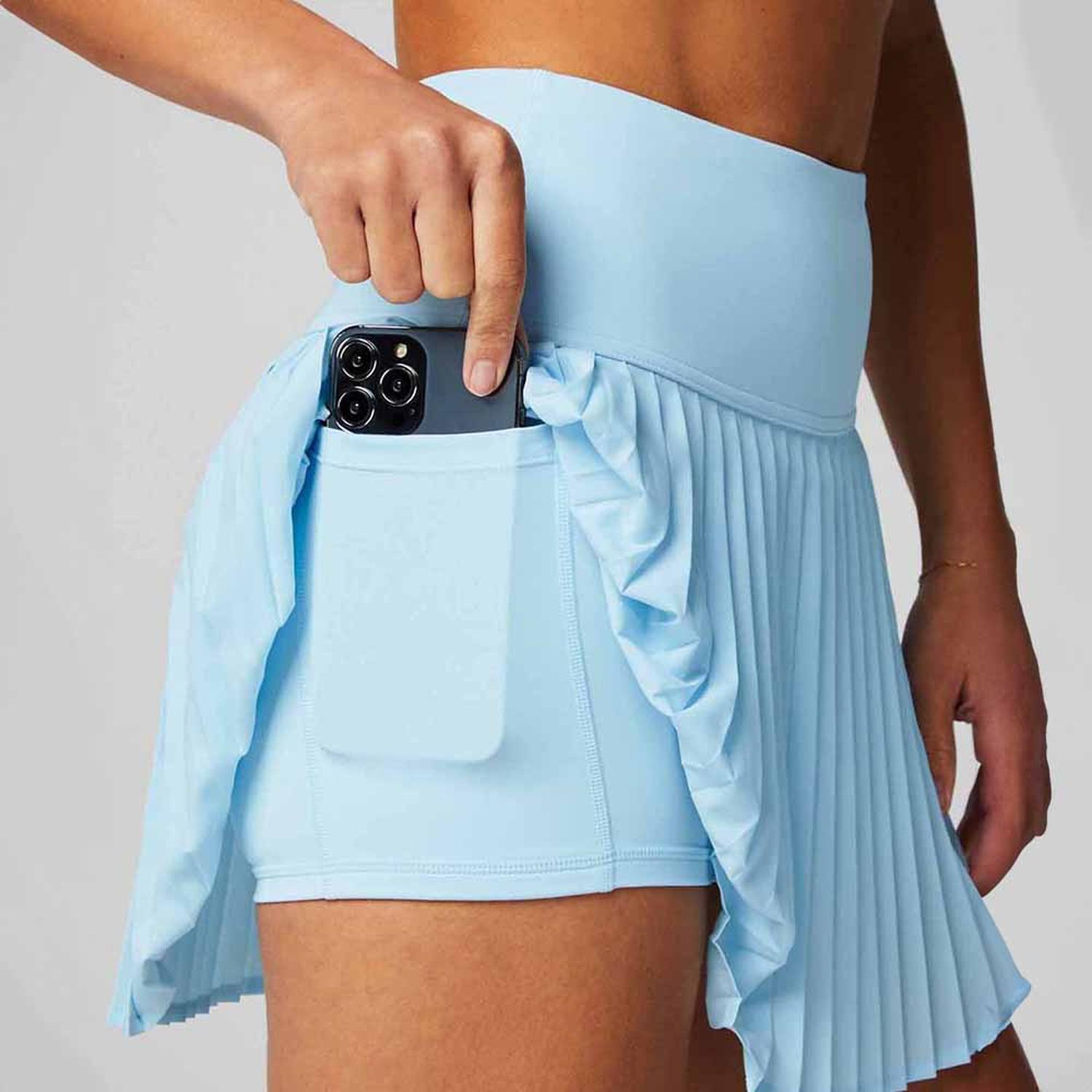 FALDA FABLETICS HOT SHOT PLEATED SKIRT MUJER - 3