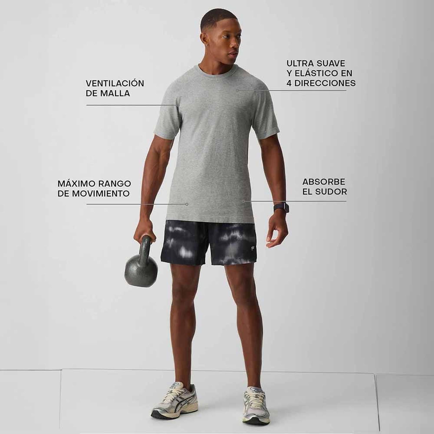POLO FABLETICS THE TRAINING DAY TEE HOMBRE - 3