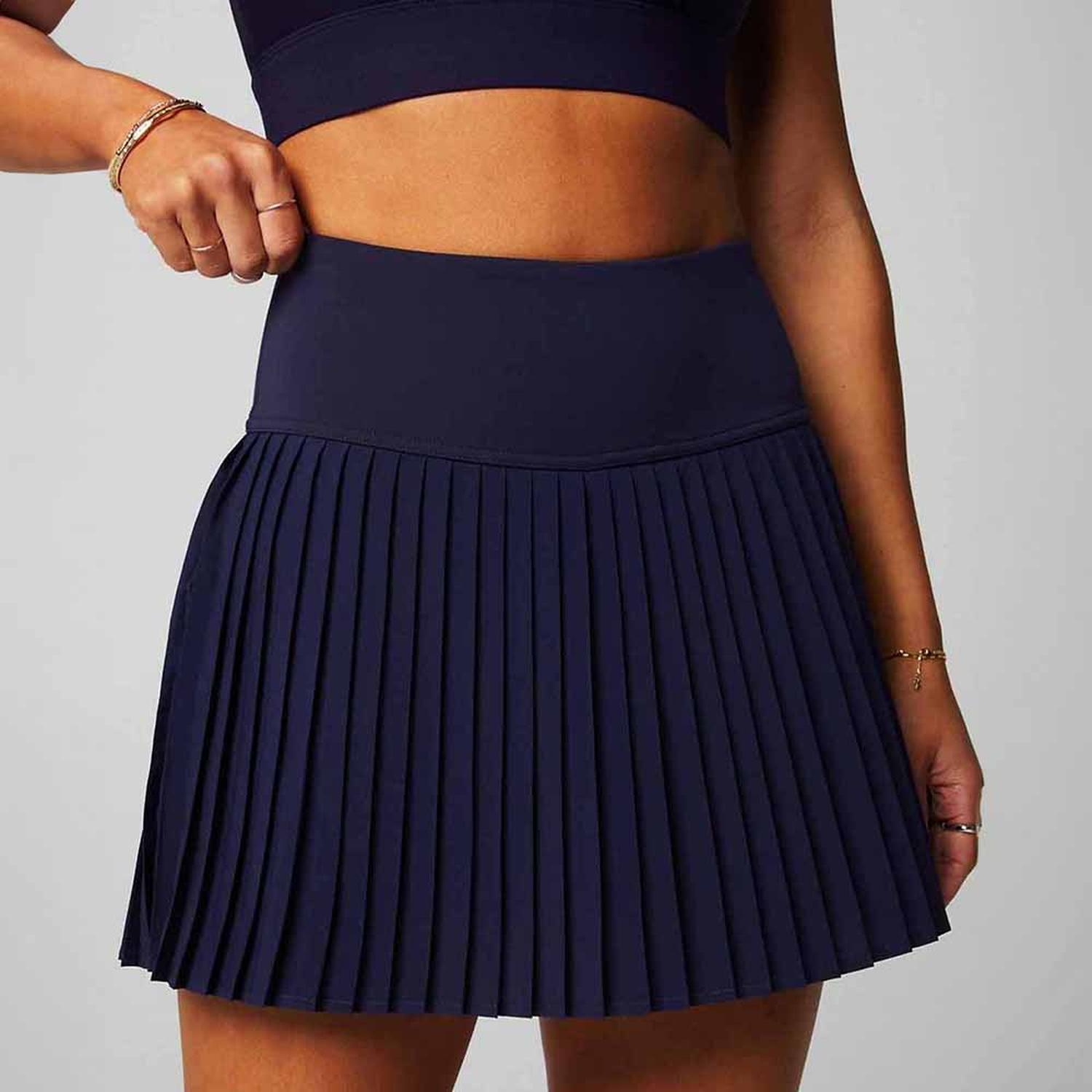 FALDA FABLETICS HOT SHOT PLEATED SKIRT MUJER - 1