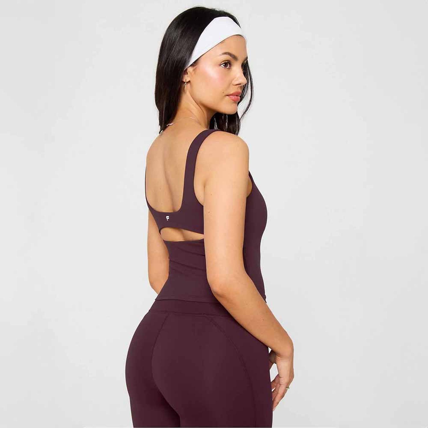 TOP FABLETICS PURELUXE BUILT-IN BRA TANK MUJER - 2