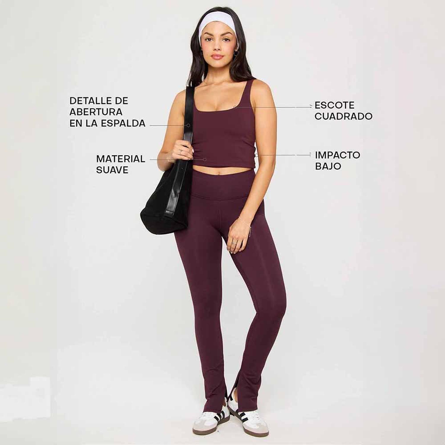 TOP FABLETICS PURELUXE BUILT-IN BRA TANK MUJER - 3