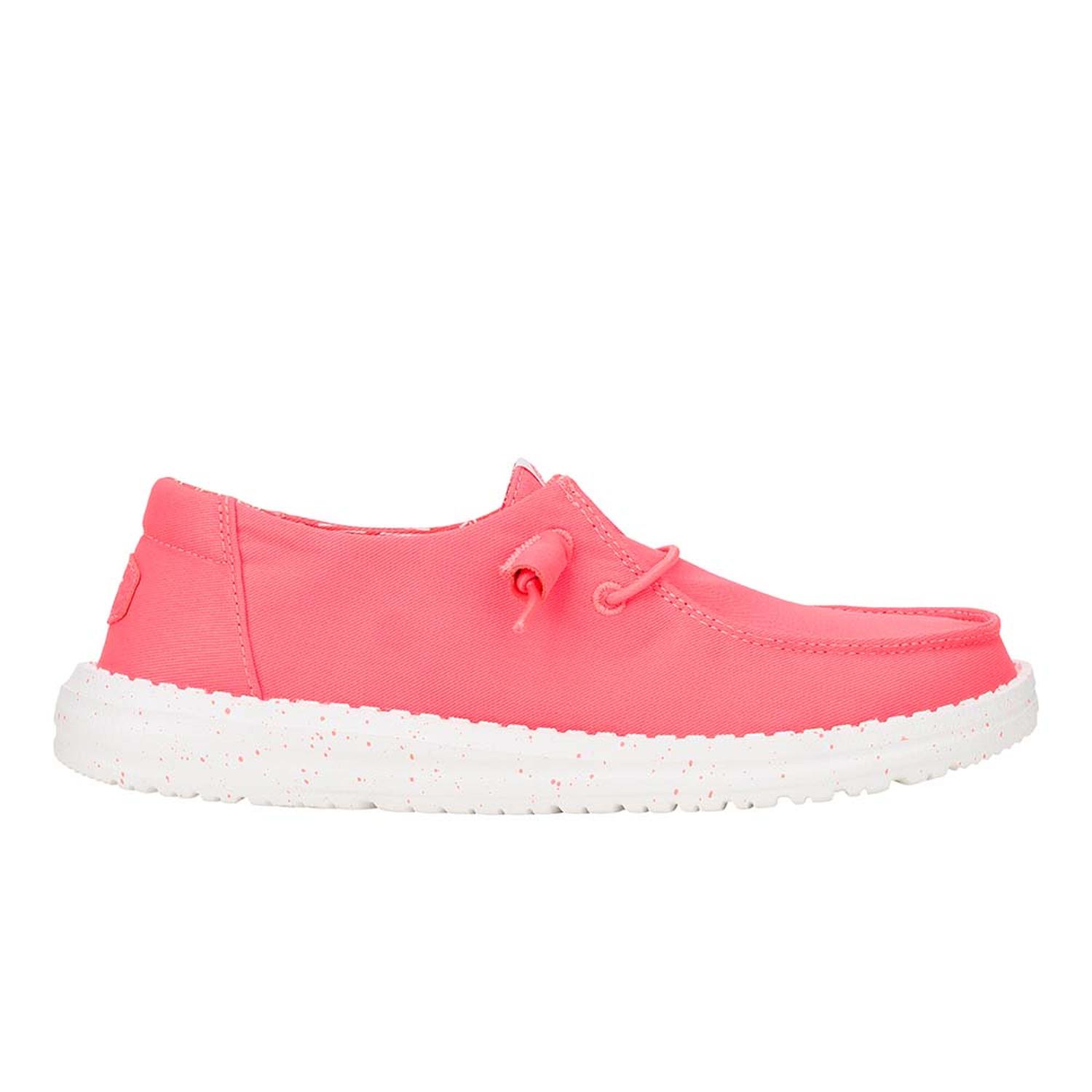 MOCASINES HEY DUDE WENDY STRETCH CANVAS MUJER - 1