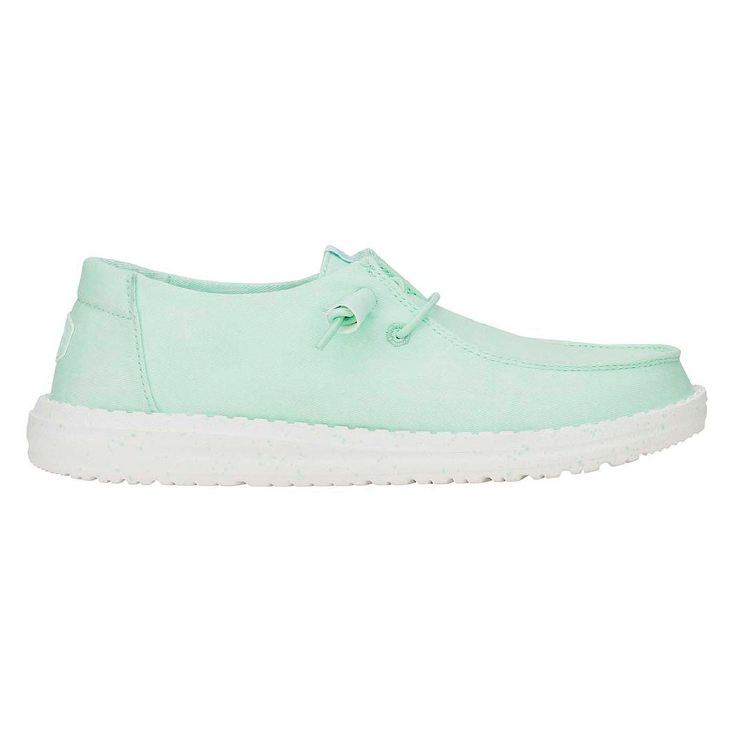 MOCASINES HEY DUDE WENDY STRETCH CANVAS MUJER - 1