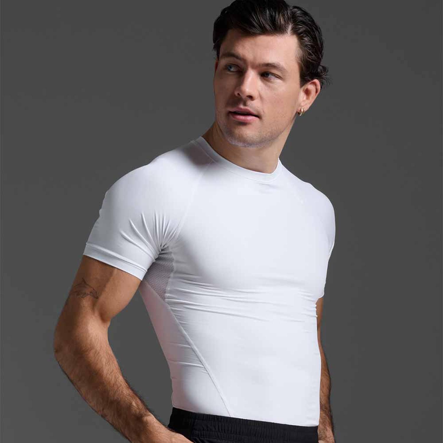 POLO 2XU CORE COMPRESSION SHORT SLEEVE HOMBRE - 1
