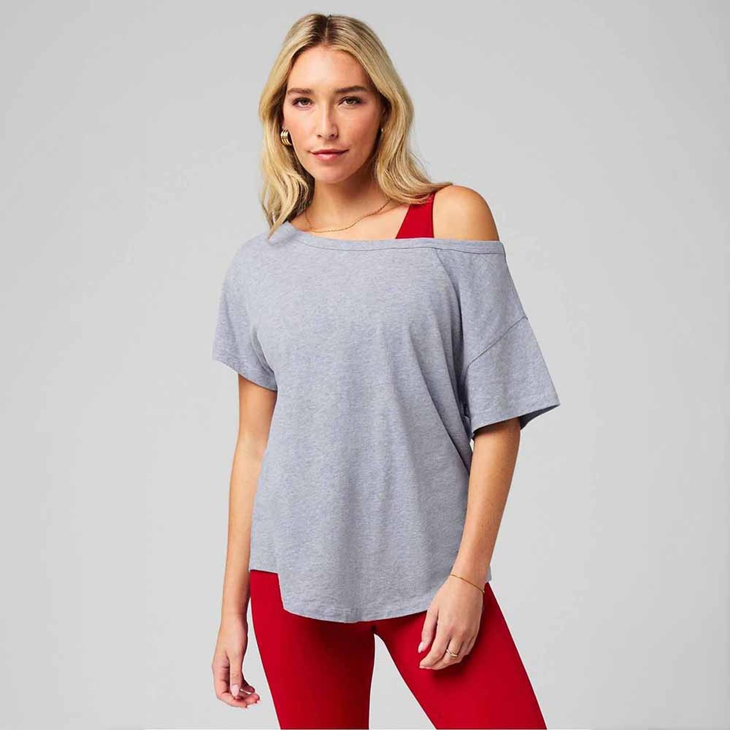 POLO FABLETICS MANGA CORTA OVERSIZED MUJER - 1