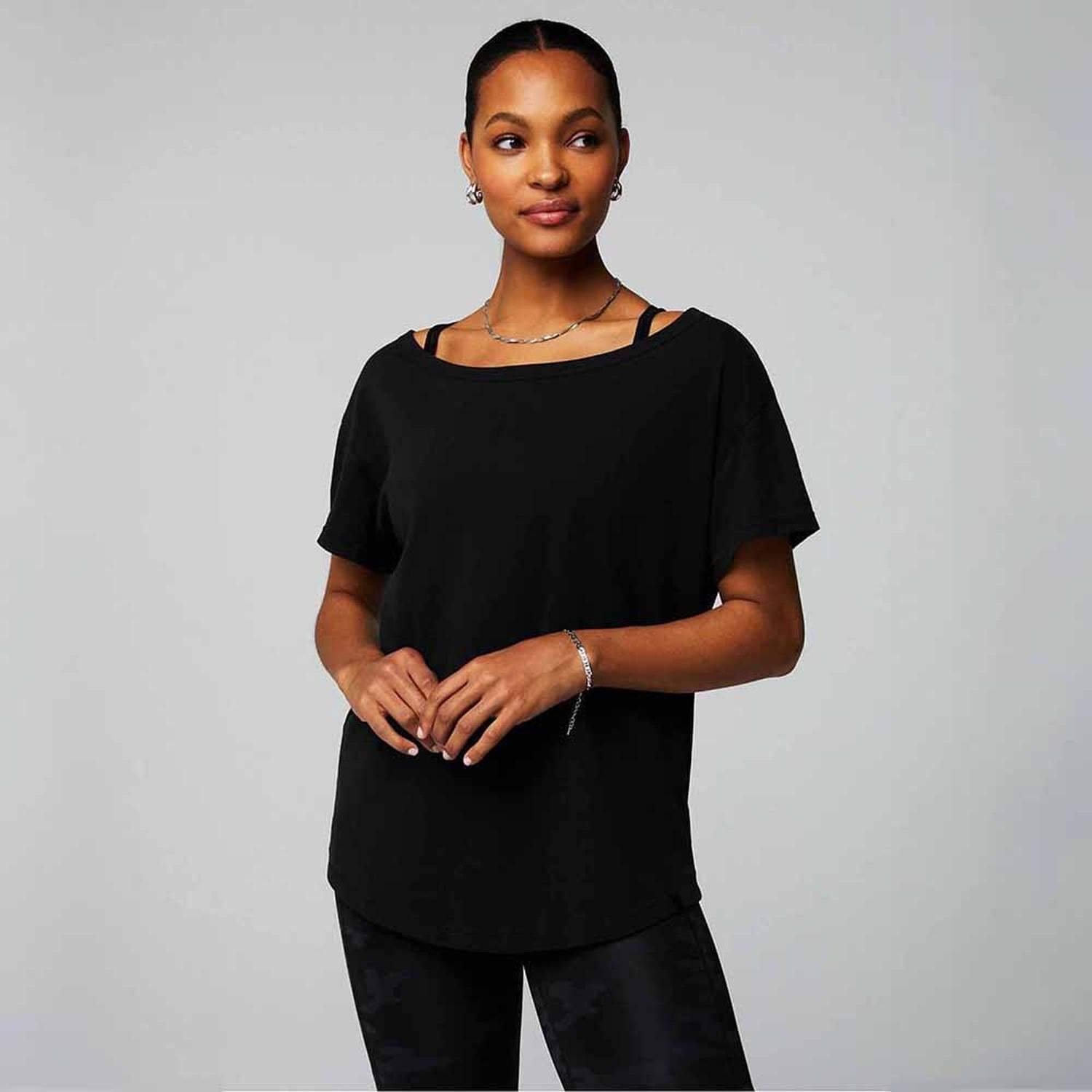 POLO FABLETICS MANGA CORTA OVERSIZED MUJER - 1