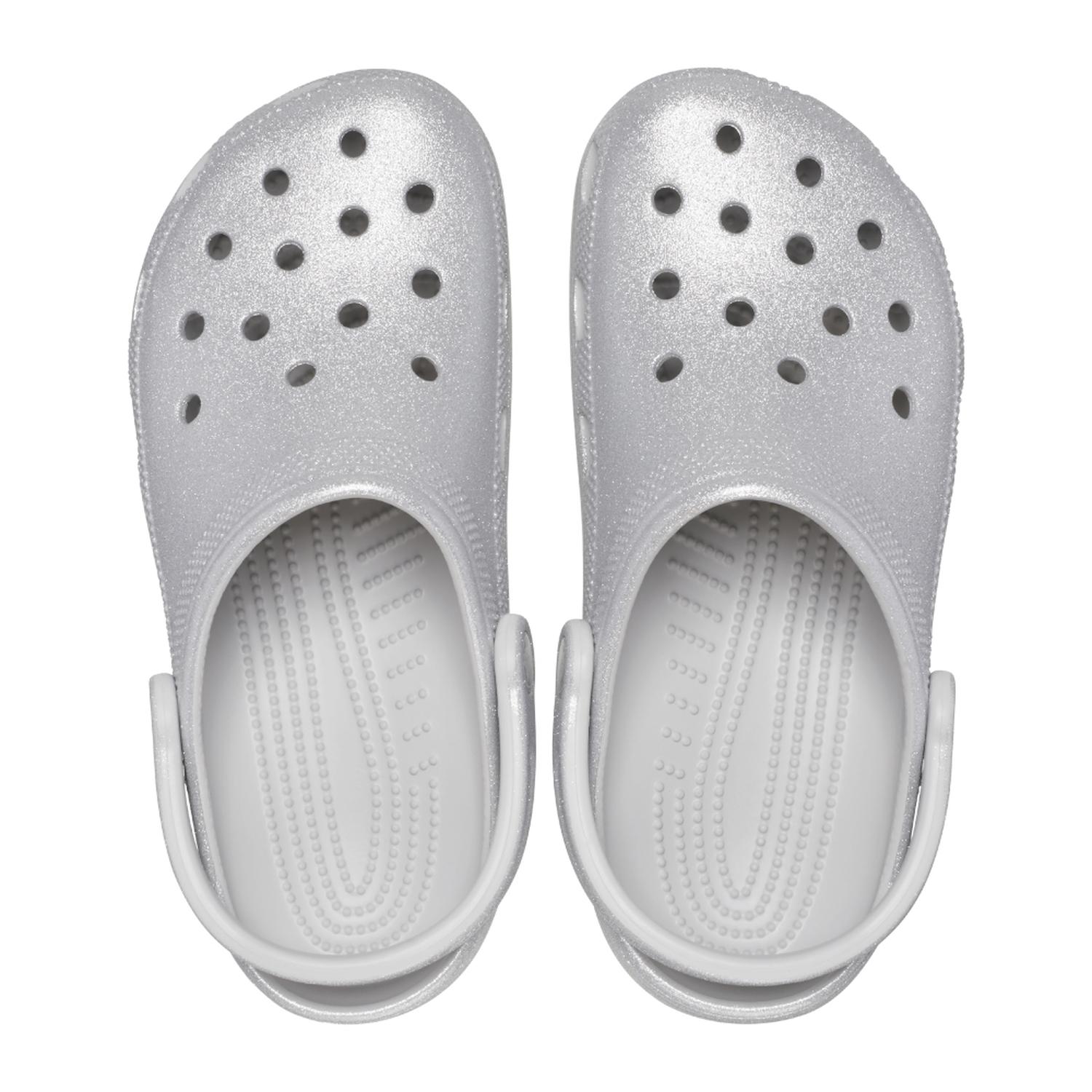 ZUECOS CROCS CROCS CLASSIC GLITTER CLOG UNISEX - 3