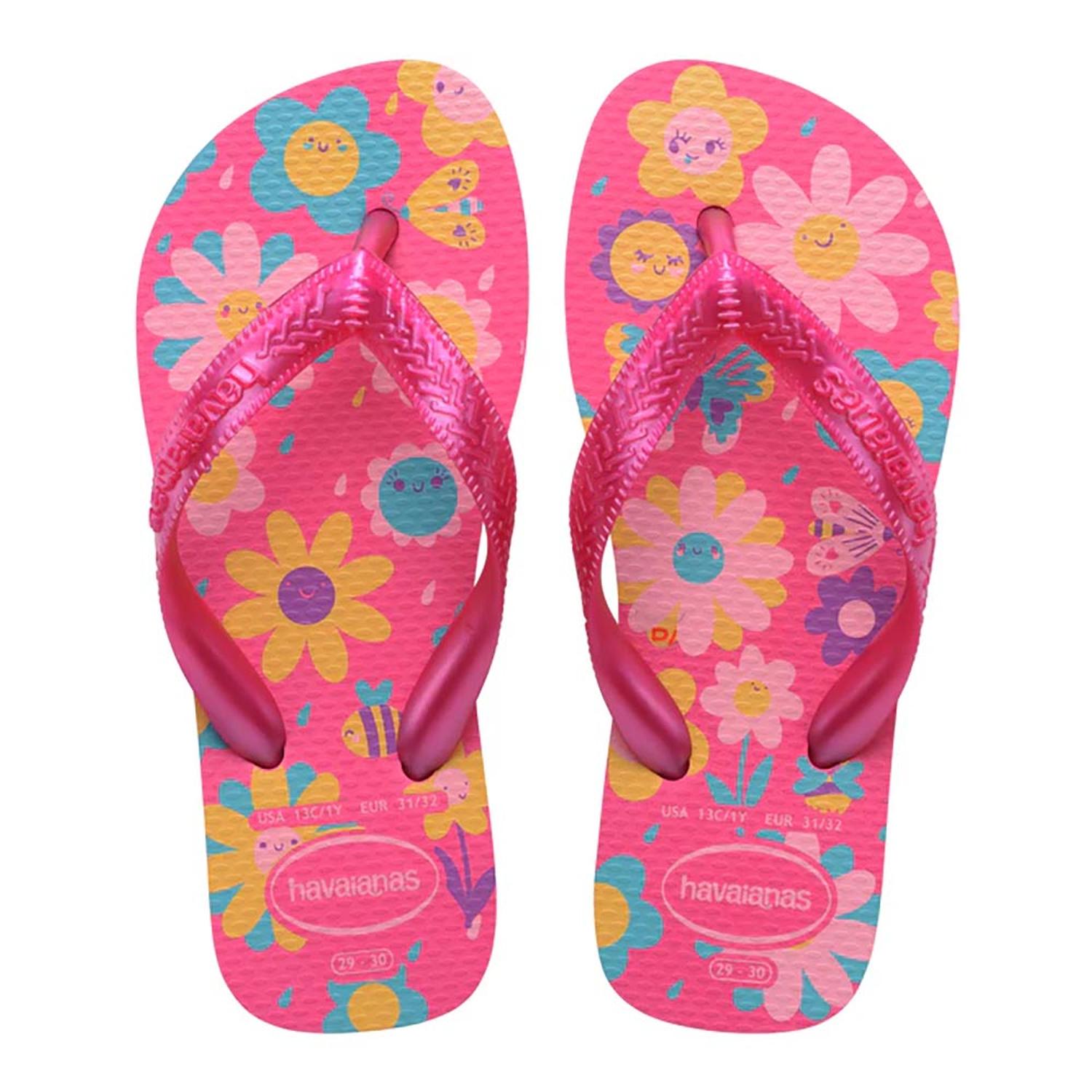 SANDALIAS HAVAIANAS KIDS FLORES FC NIÑOS - 4