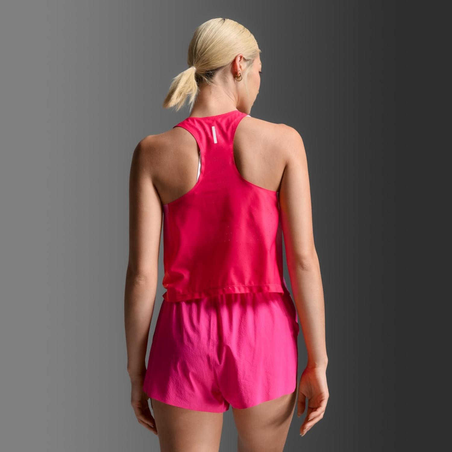 BIVIDI 2XU RUNNING LIGHT SPEED REACT CROP SINGLET MUJER - 2