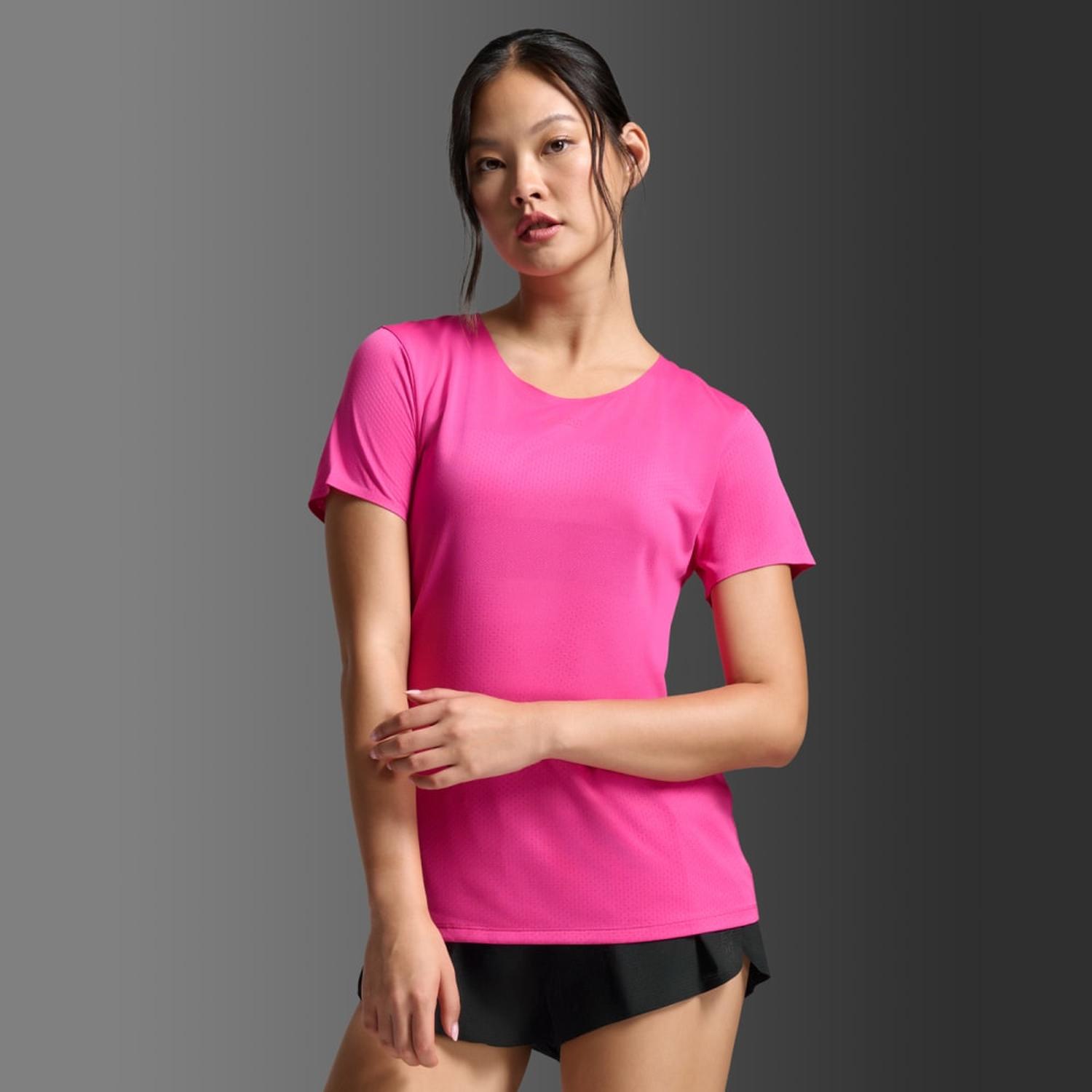 POLO 2XU RUNNING LIGHT SPEED TECH TEE MUJER - 1