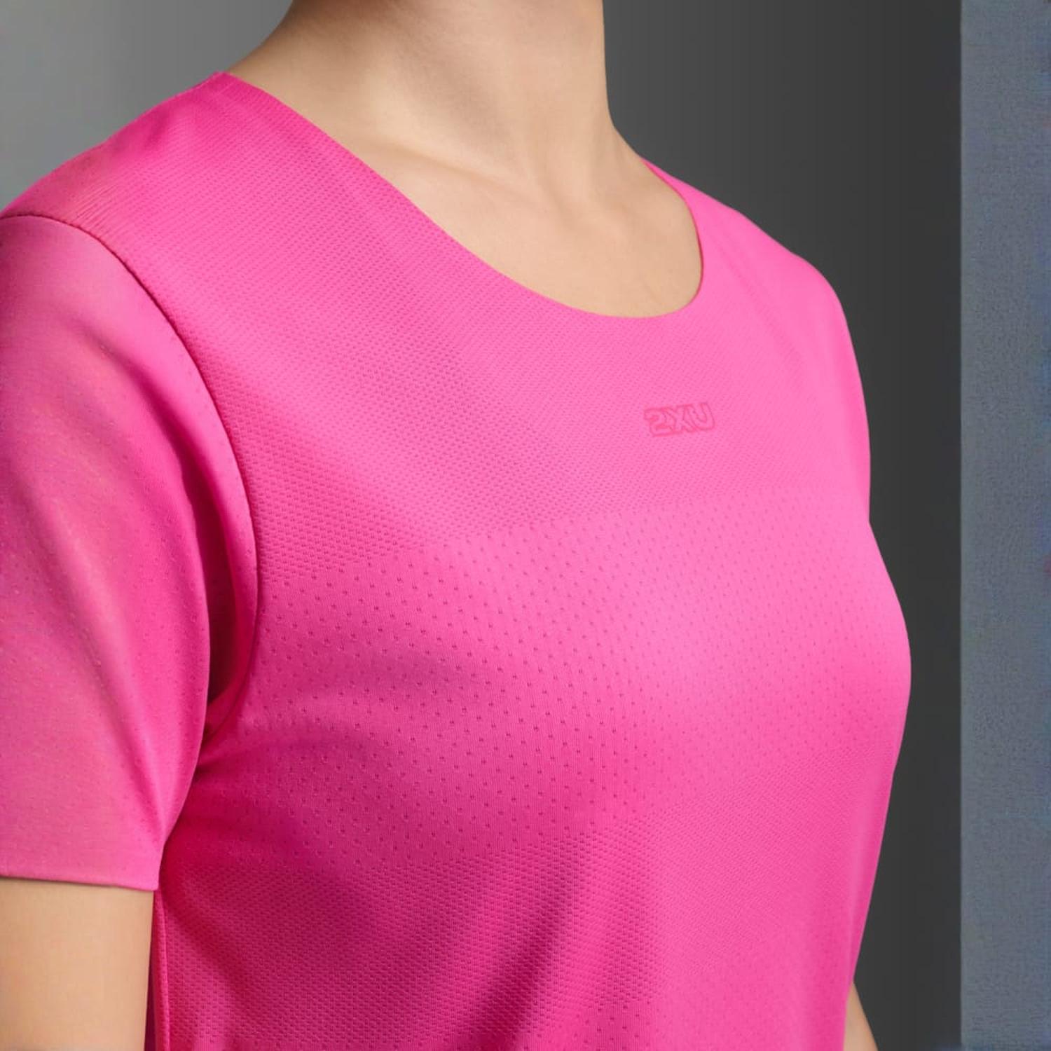 POLO 2XU RUNNING LIGHT SPEED TECH TEE MUJER - 4