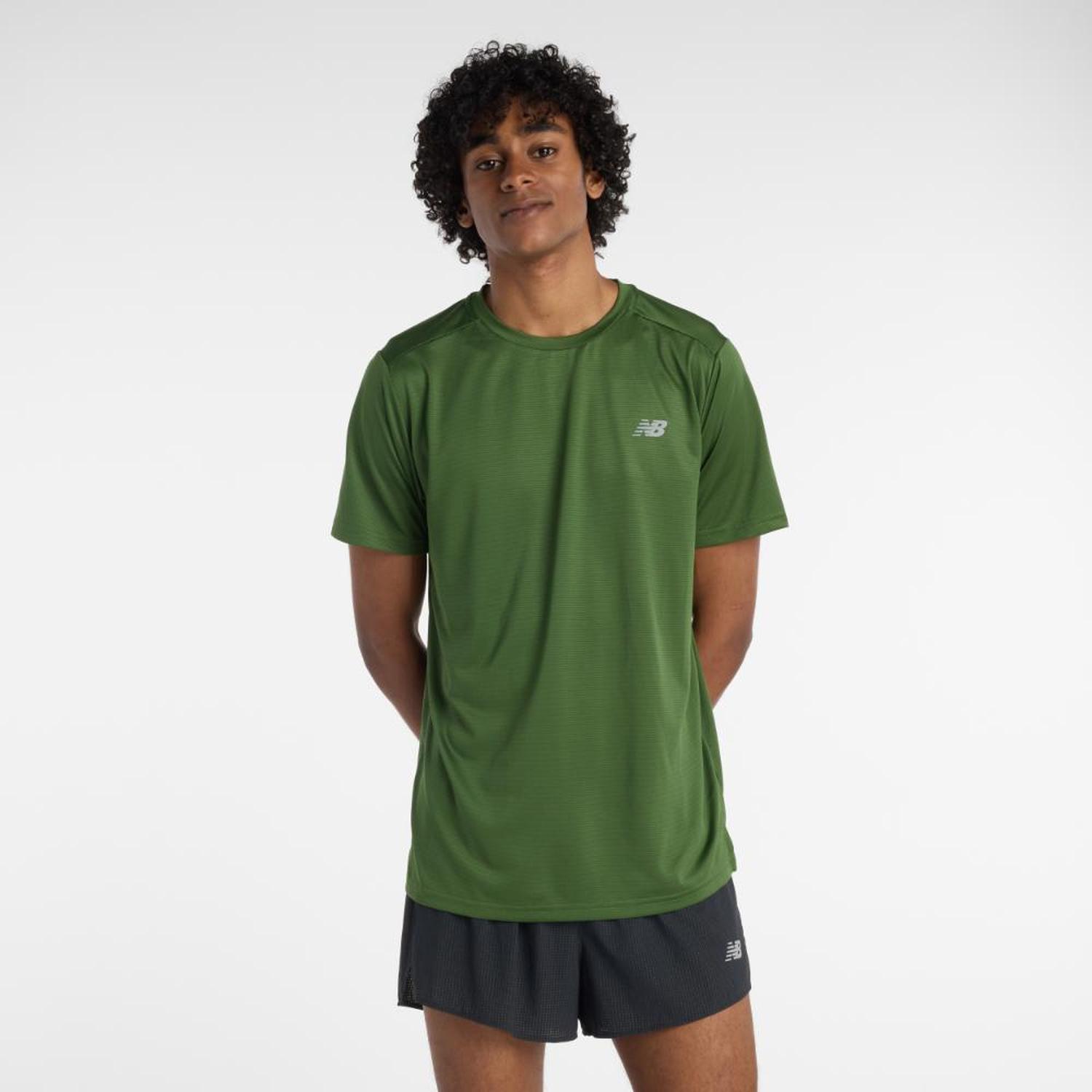 POLO NEW BALANCE SPORT ESSENTIALS T-SHIRT HOMBRE - 1