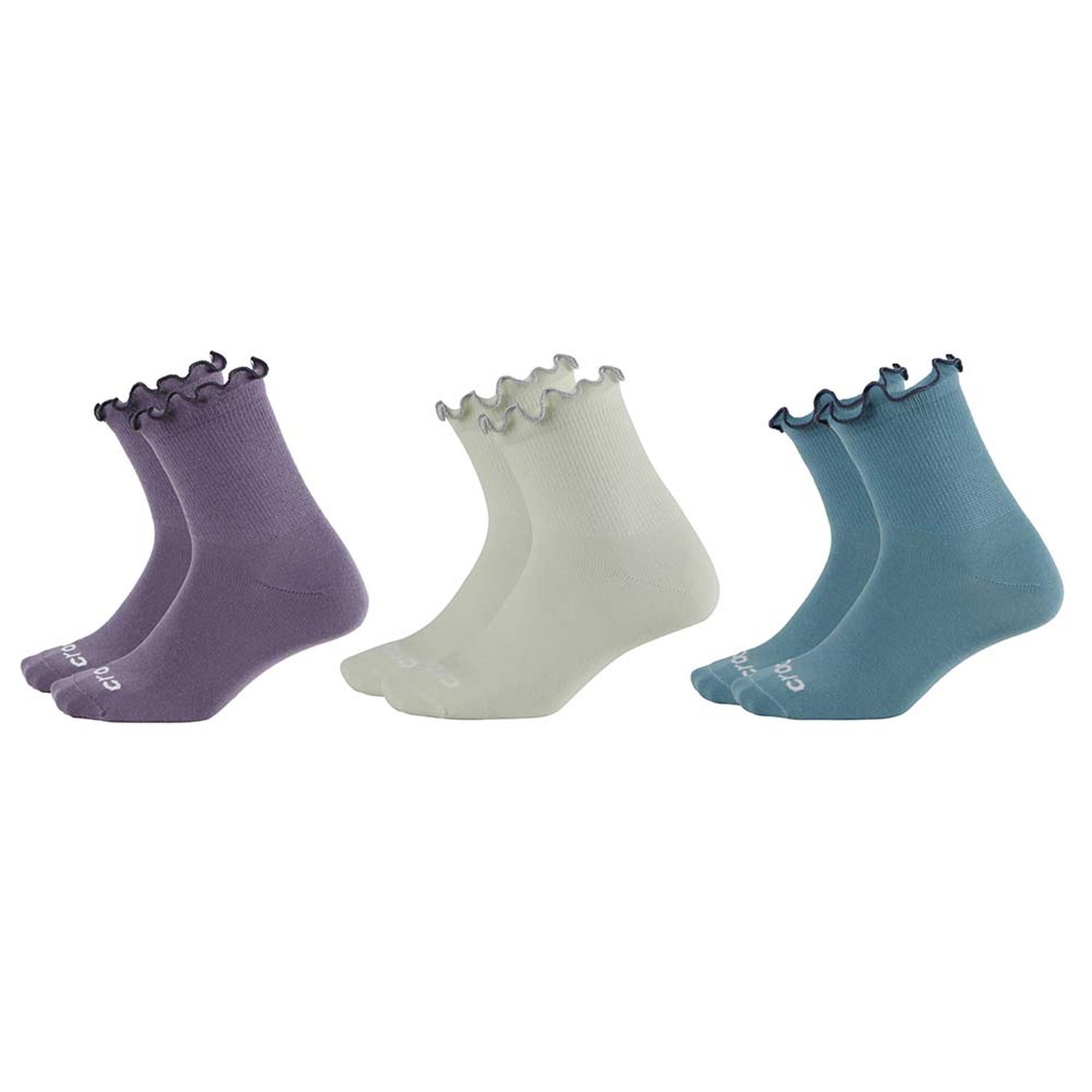 MEDIAS CROCS RUFFLE TOP ANKLE UNISEX - 1