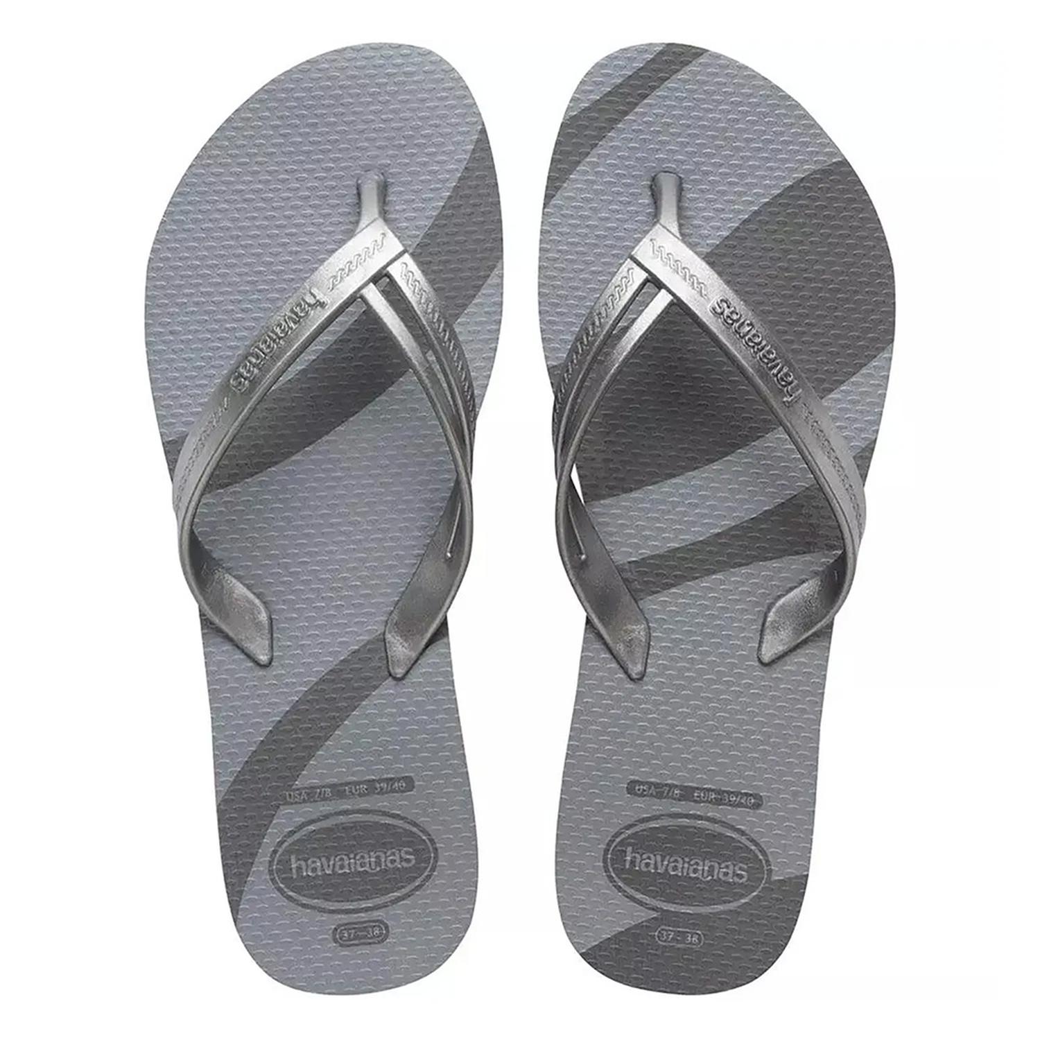SANDALIAS HAVAIANAS ELEGANCE PRINT FC MUJER - 4