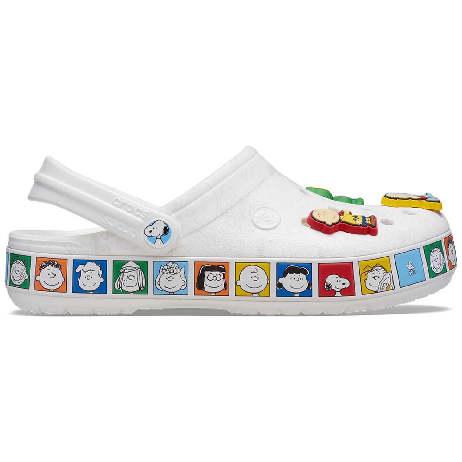 ZUECOS CROCS PEANUTS CROCBAND CLOG UNISEX - 1