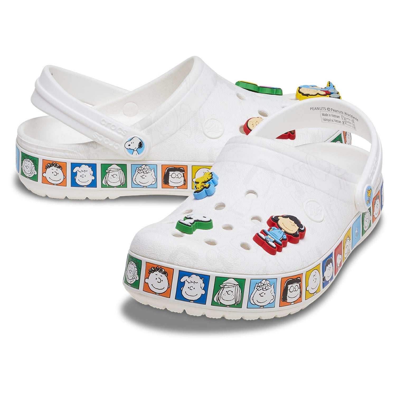 ZUECOS CROCS PEANUTS CROCBAND CLOG UNISEX - 4