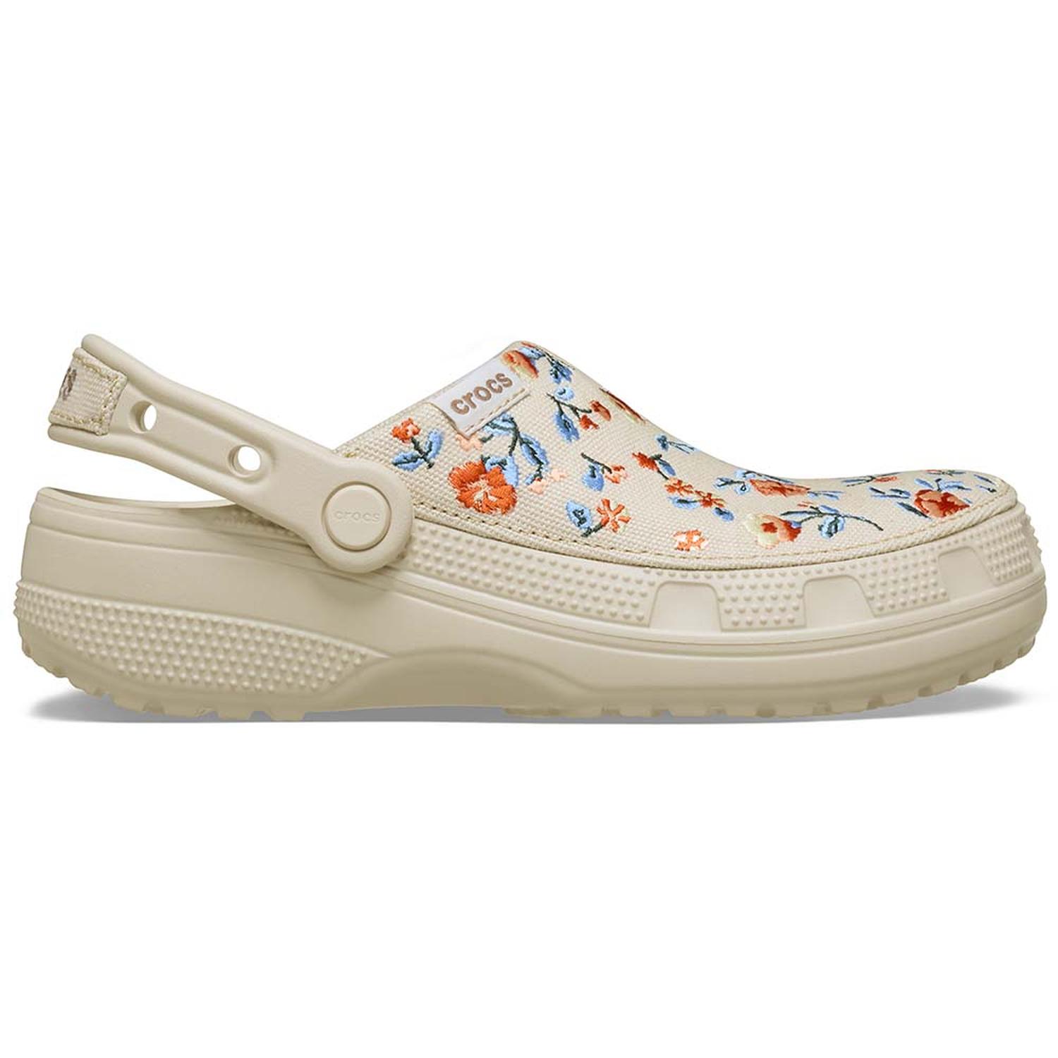ZUECOS CROCS CLASSIC CRAFTED FLORAL CLOG UNISEX - 1