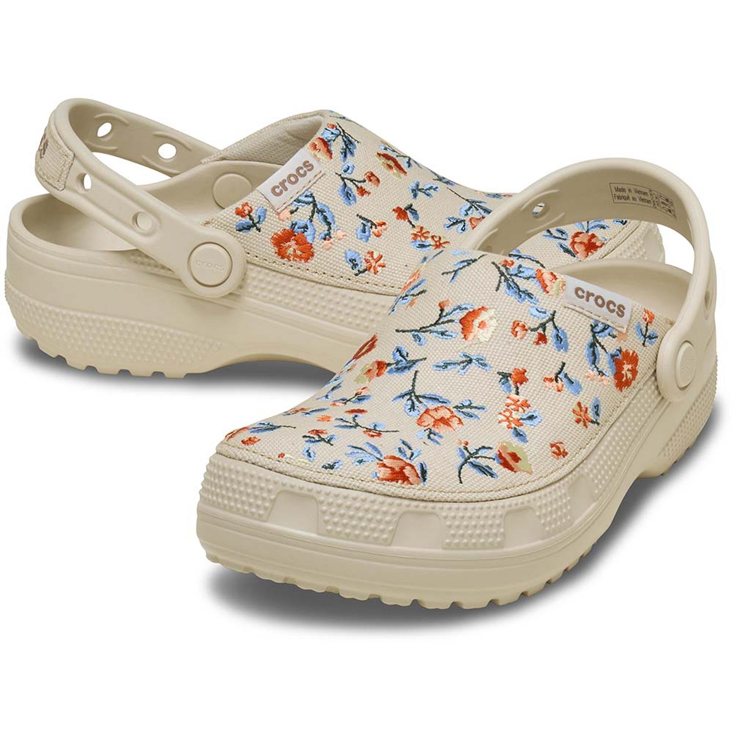 ZUECOS CROCS CLASSIC CRAFTED FLORAL CLOG UNISEX - 2
