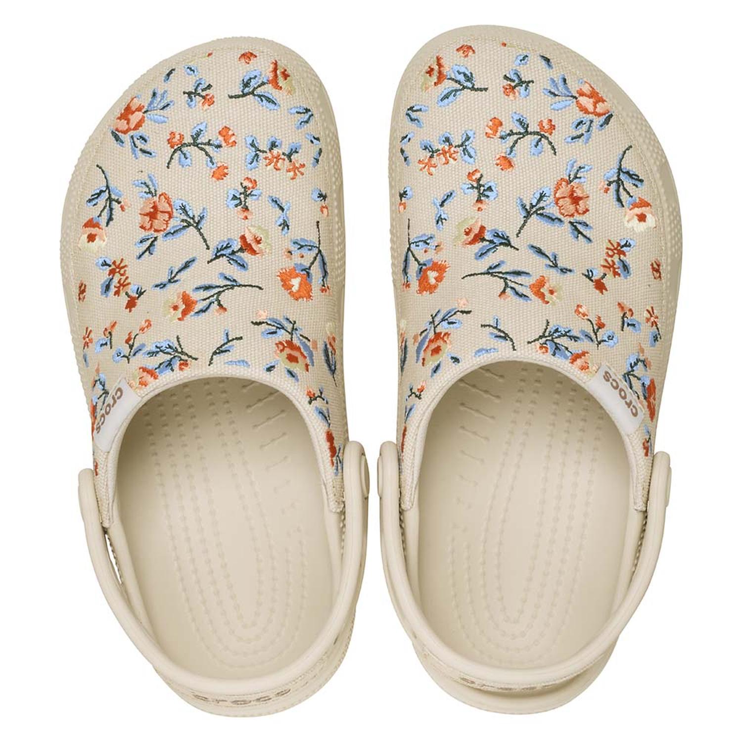 ZUECOS CROCS CLASSIC CRAFTED FLORAL CLOG UNISEX - 3