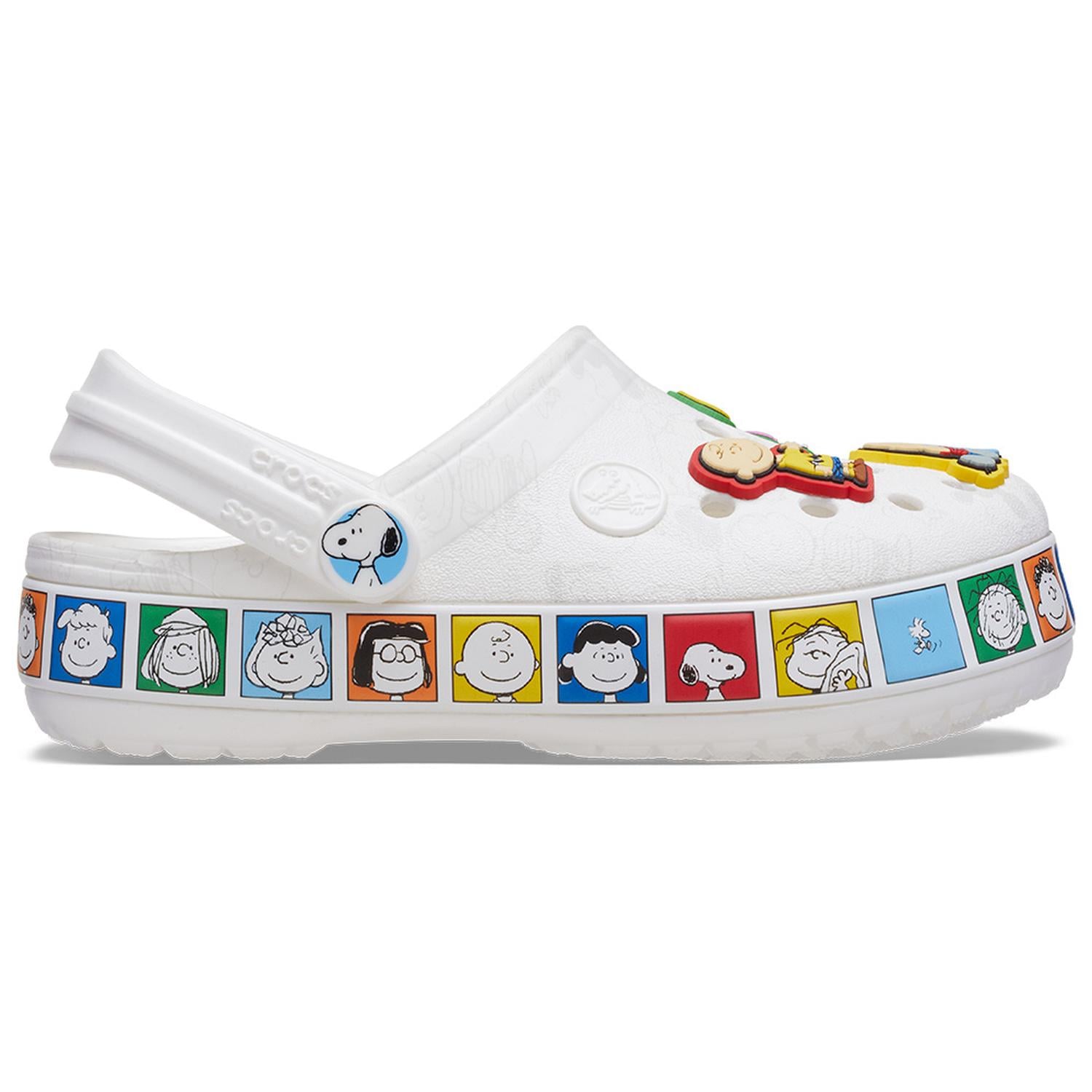 ZUECOS CROCS PEANUTS CROCBAND CLOG T NIÑOS 1 A 5 AÑOS - 1