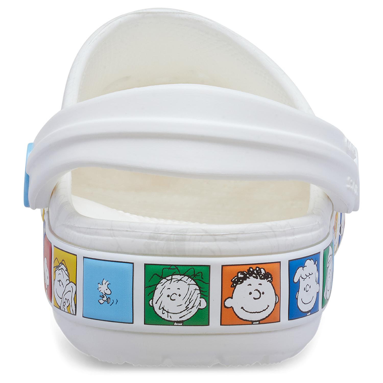 ZUECOS CROCS PEANUTS CROCBAND CLOG T NIÑOS 1 A 5 AÑOS - 6