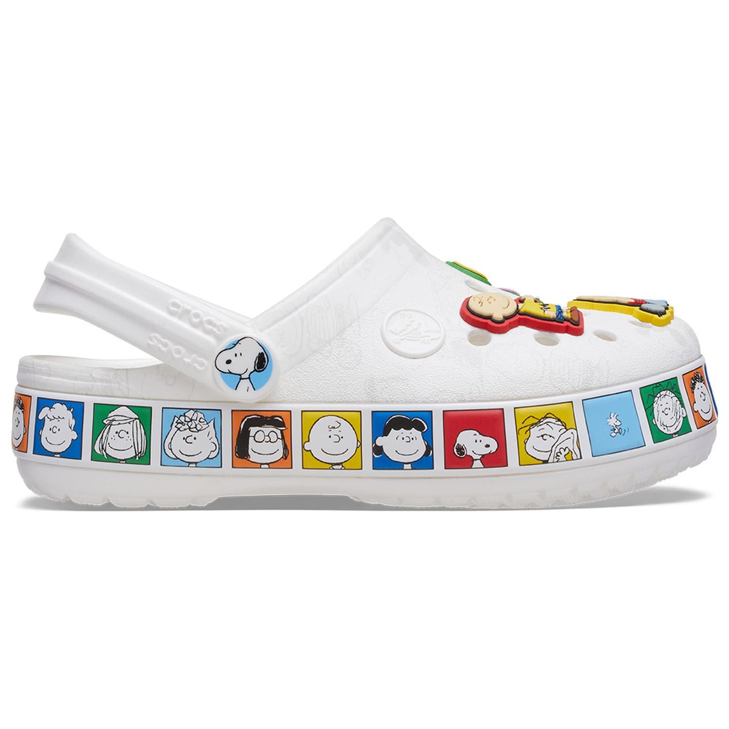 ZUECOS CROCS PEANUTS CROCBAND CLOG K NIÑOS MÁS DE 5 AÑOS - 1