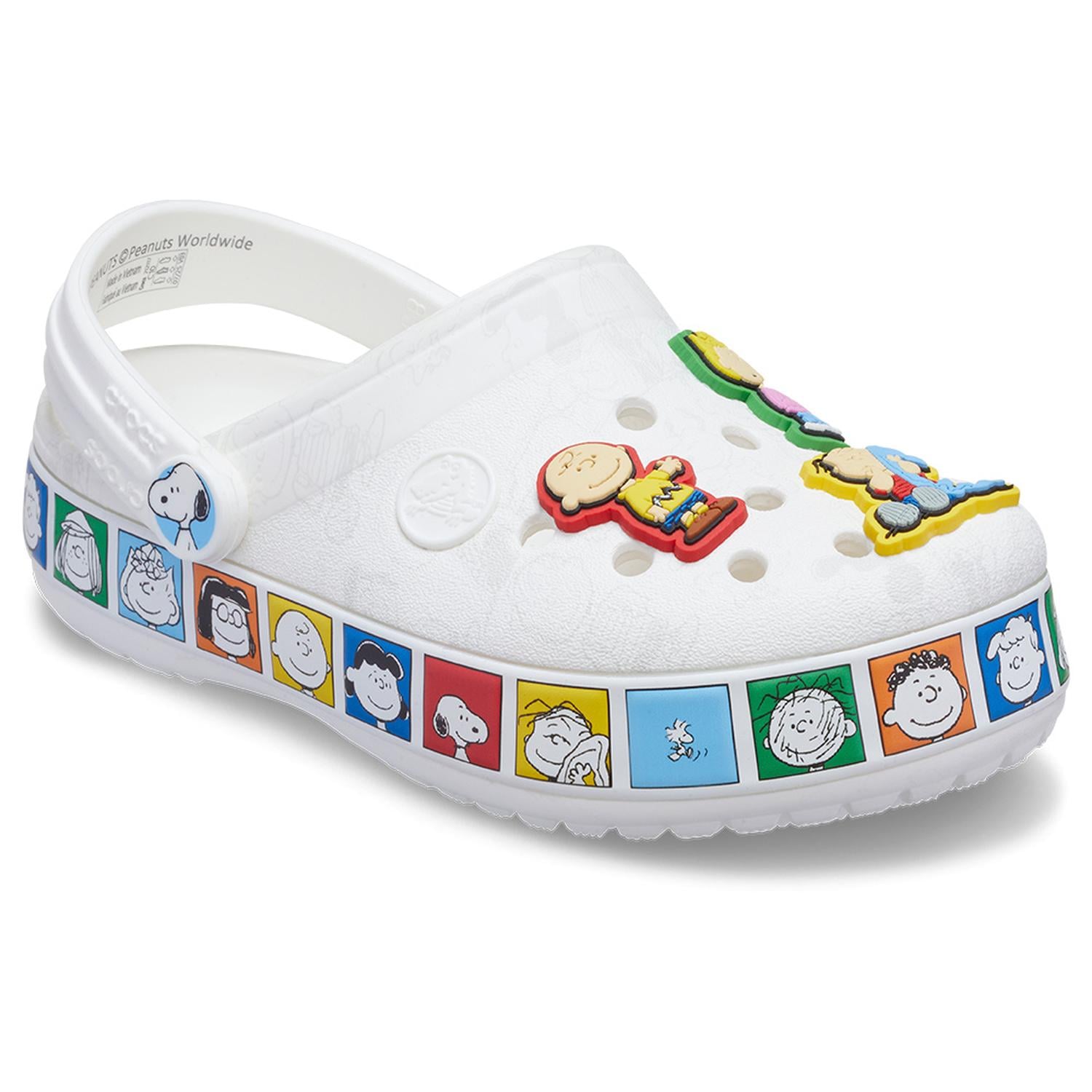 ZUECOS CROCS PEANUTS CROCBAND CLOG K NIÑOS MÁS DE 5 AÑOS - 3