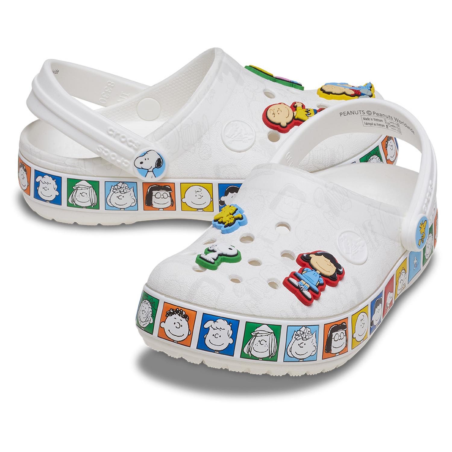 ZUECOS CROCS PEANUTS CROCBAND CLOG K NIÑOS MÁS DE 5 AÑOS - 4
