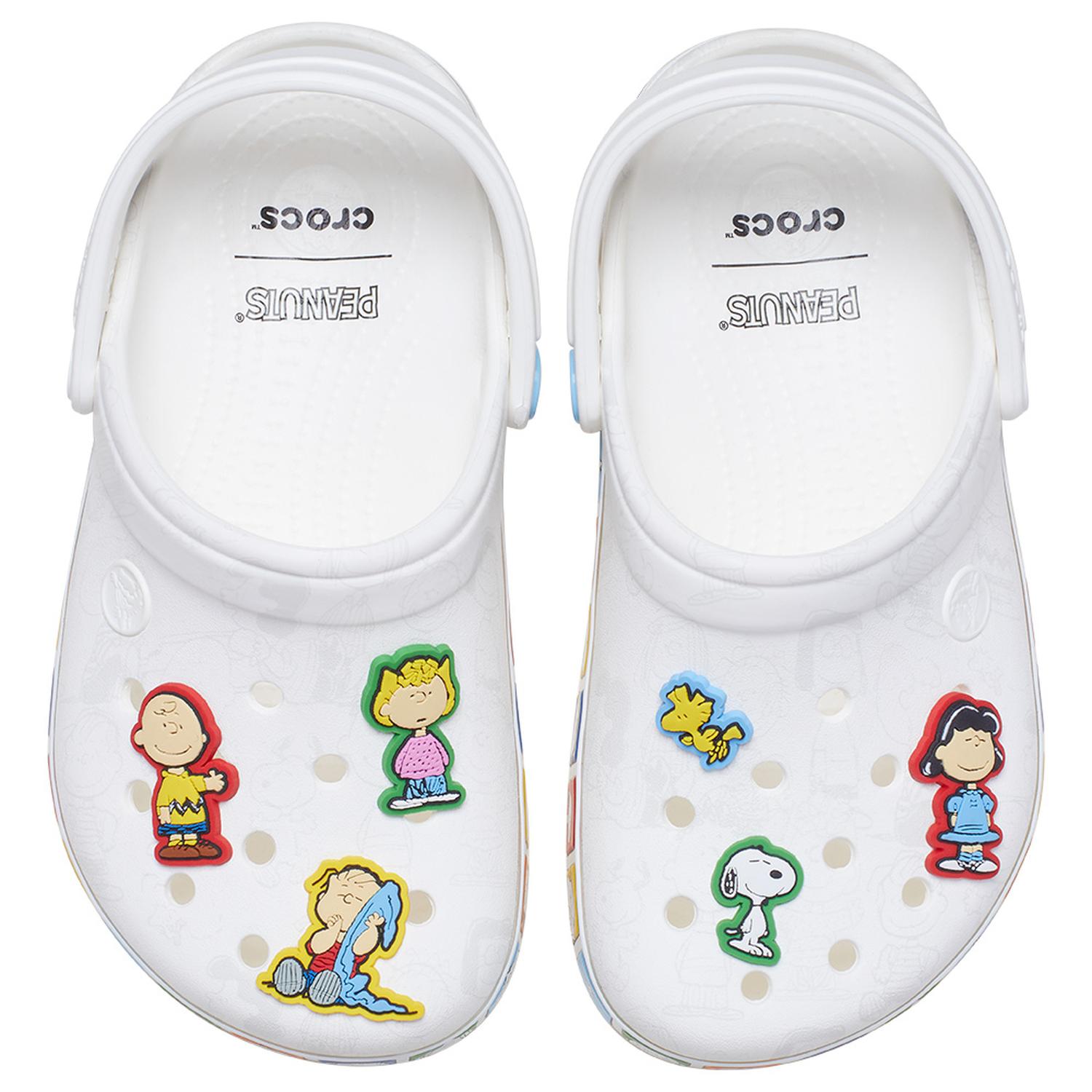 ZUECOS CROCS PEANUTS CROCBAND CLOG K NIÑOS MÁS DE 5 AÑOS - 5