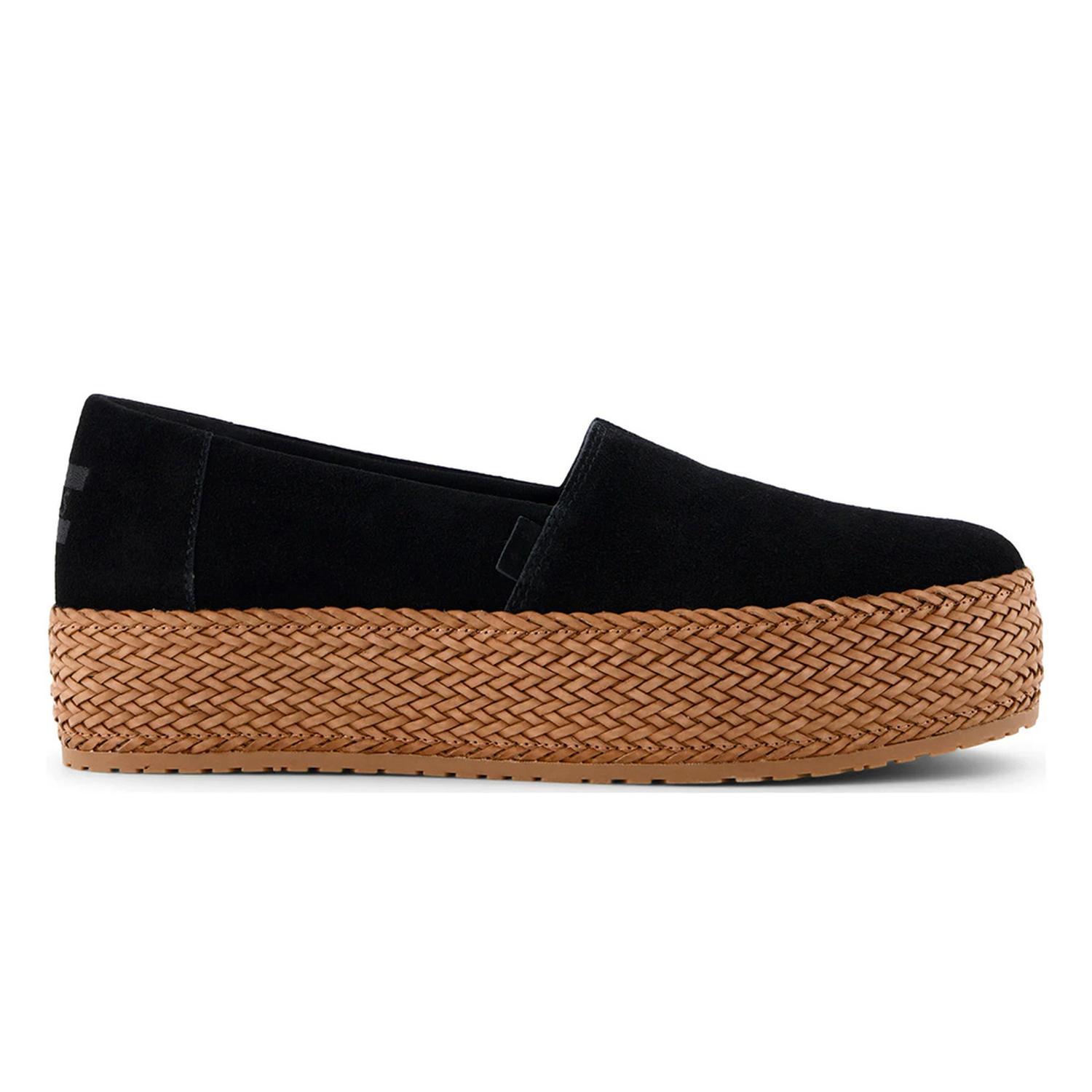 ALPARGATAS TOMS BLACK SUEDE WM VALCIA ESP MUJER - 1