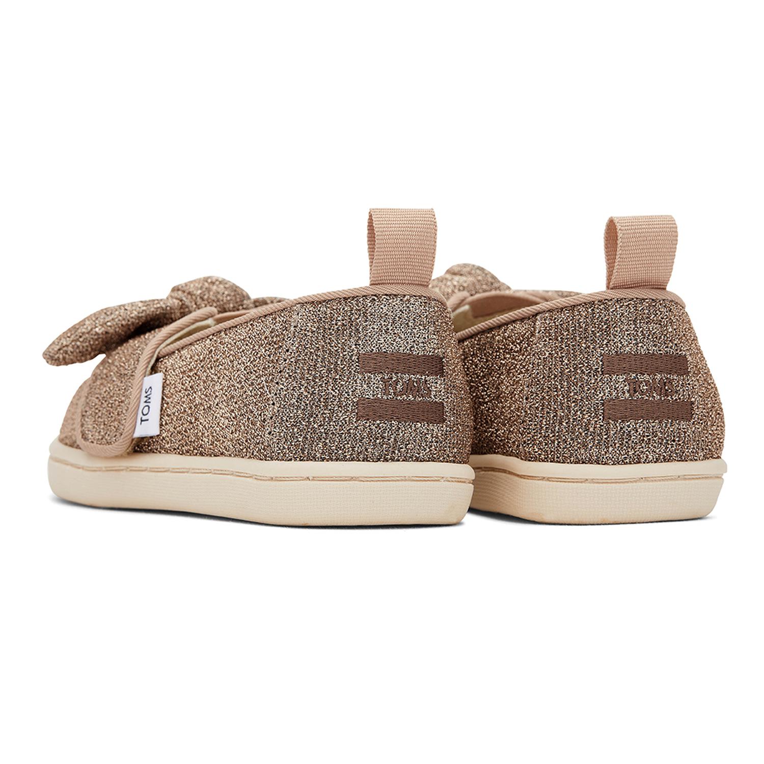 ALPARGATAS TOMS SPARKLE KNIT/BOW TN ALPR ESP NIÑOS - 4