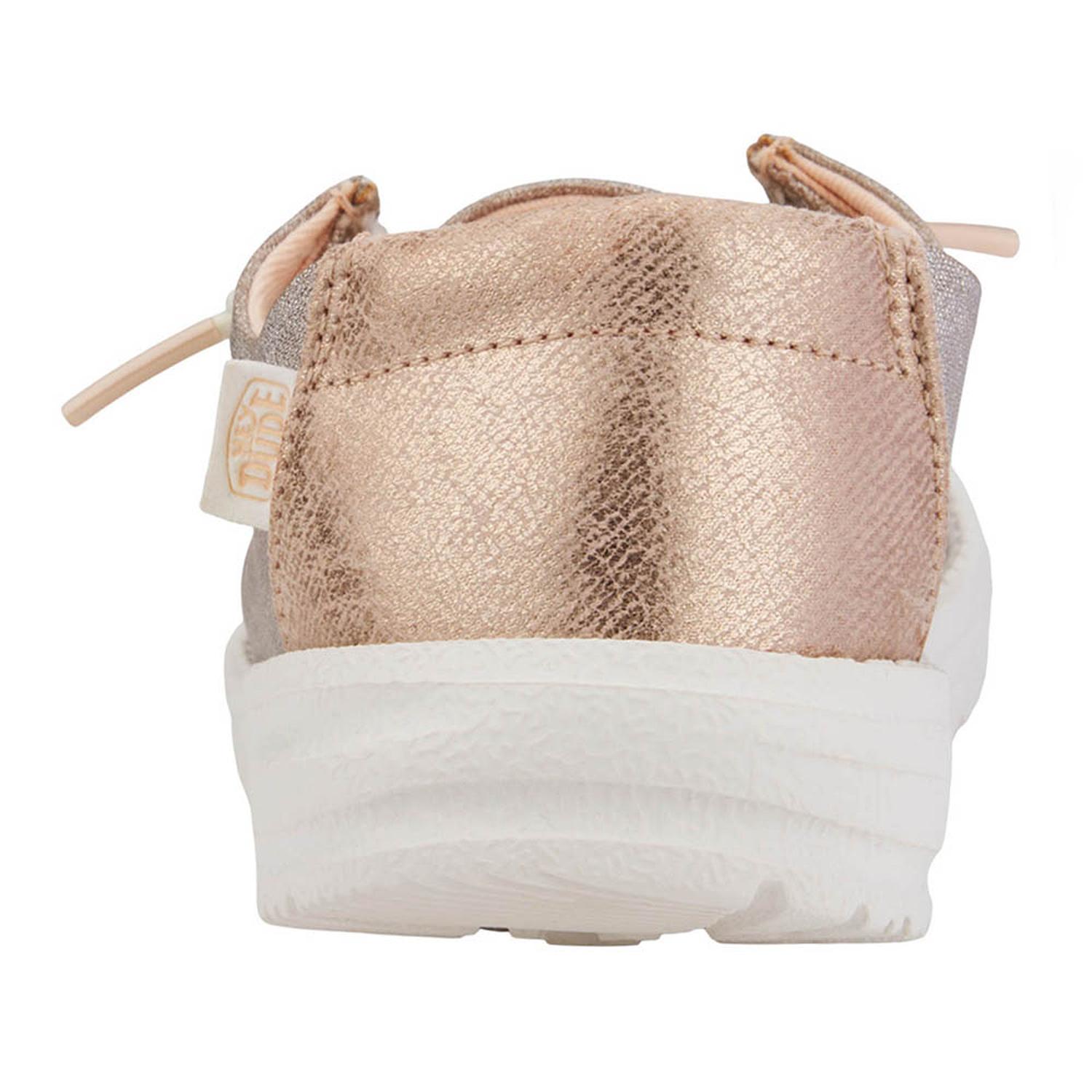 ALPARGATAS HEY DUDE WENDY Y METALLIC SPARKLE NIÑOS - 4