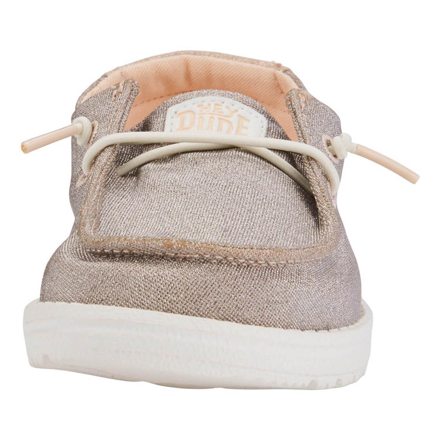 ALPARGATAS HEY DUDE WENDY Y METALLIC SPARKLE NIÑOS - 5