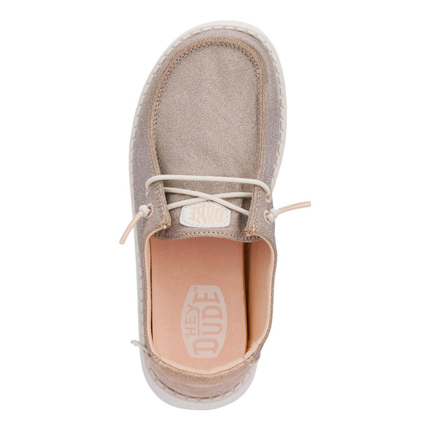 ALPARGATAS HEY DUDE WENDY Y METALLIC SPARKLE NIÑOS - 6