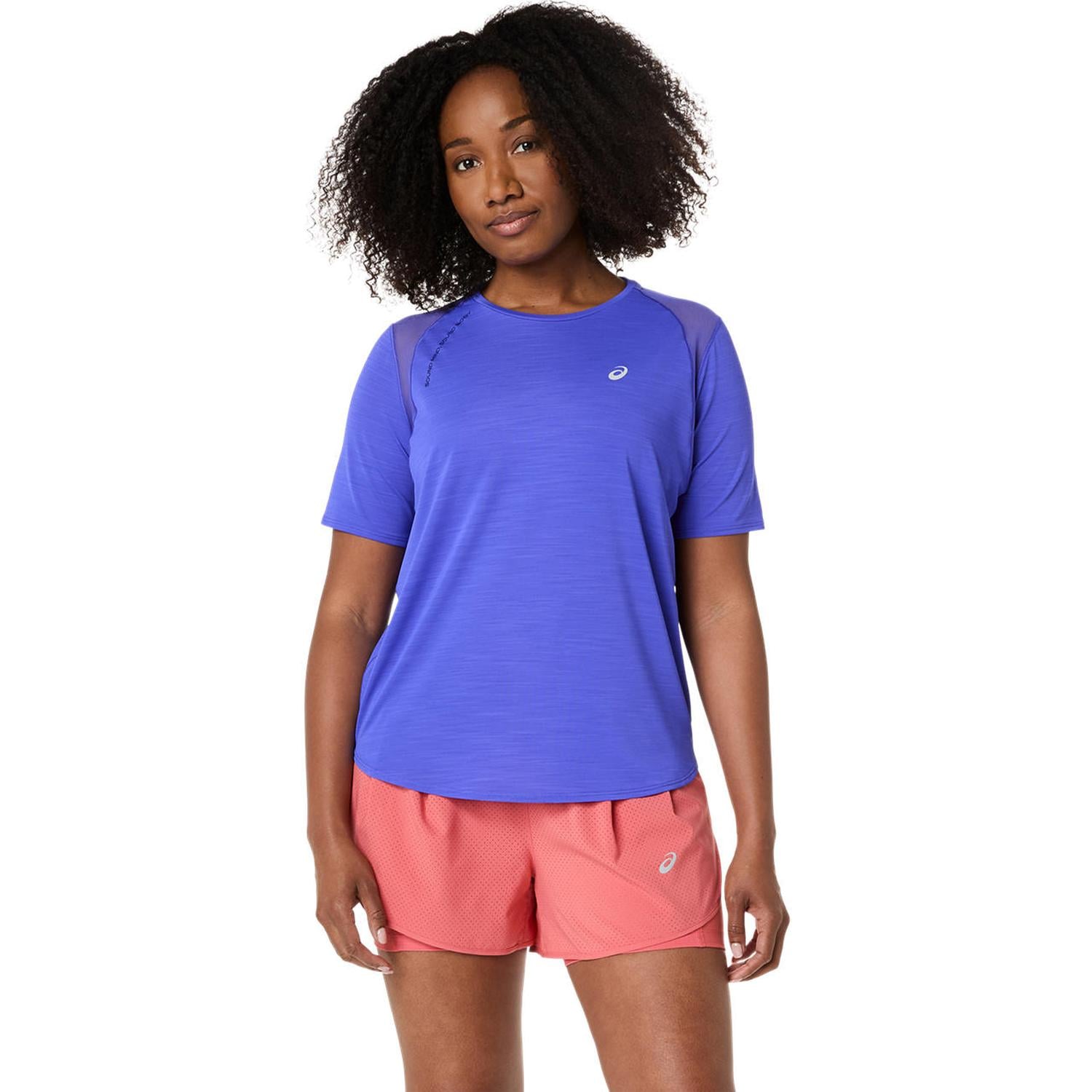 POLO ASICS ROAD SS TOP MUJER - 1