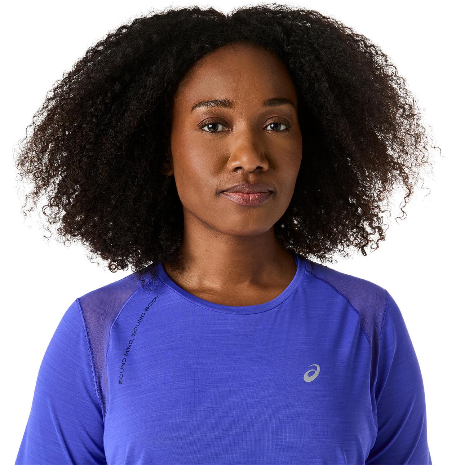 POLO ASICS ROAD SS TOP MUJER - 5