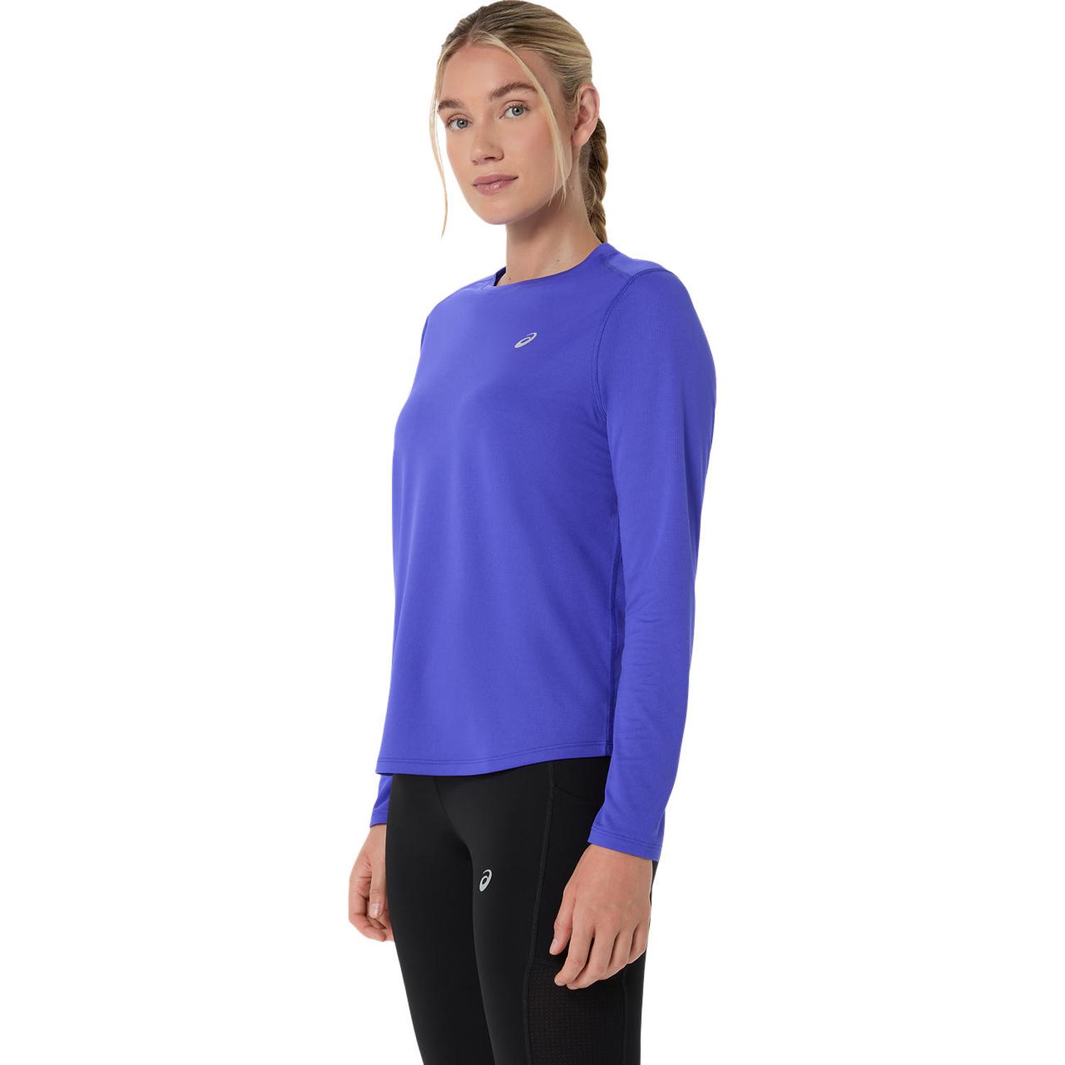 POLO ASICS SILVER LS TOP MUJER - 3