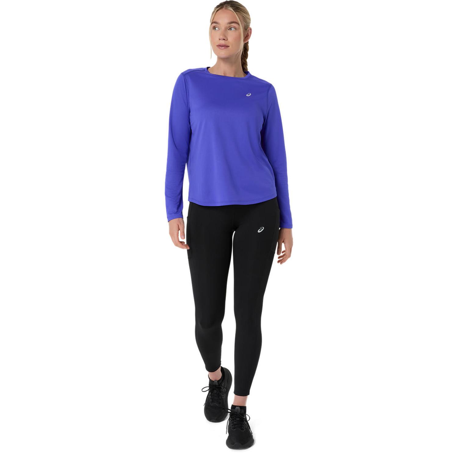 POLO ASICS SILVER LS TOP MUJER - 6